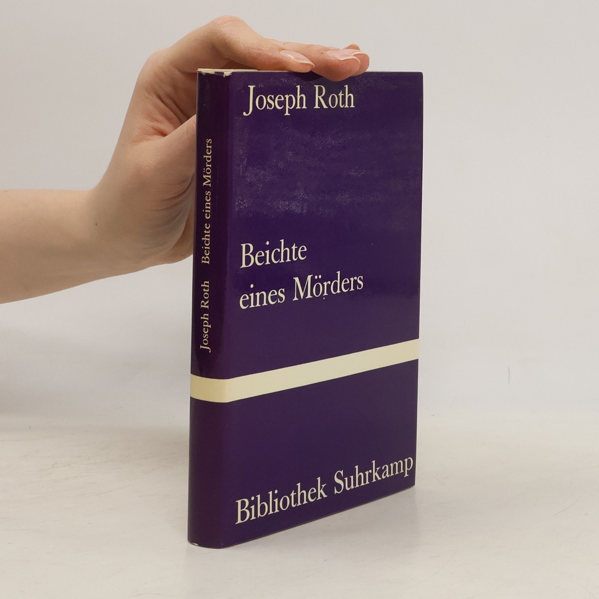 Joseph Roth Beichte eines Mörders