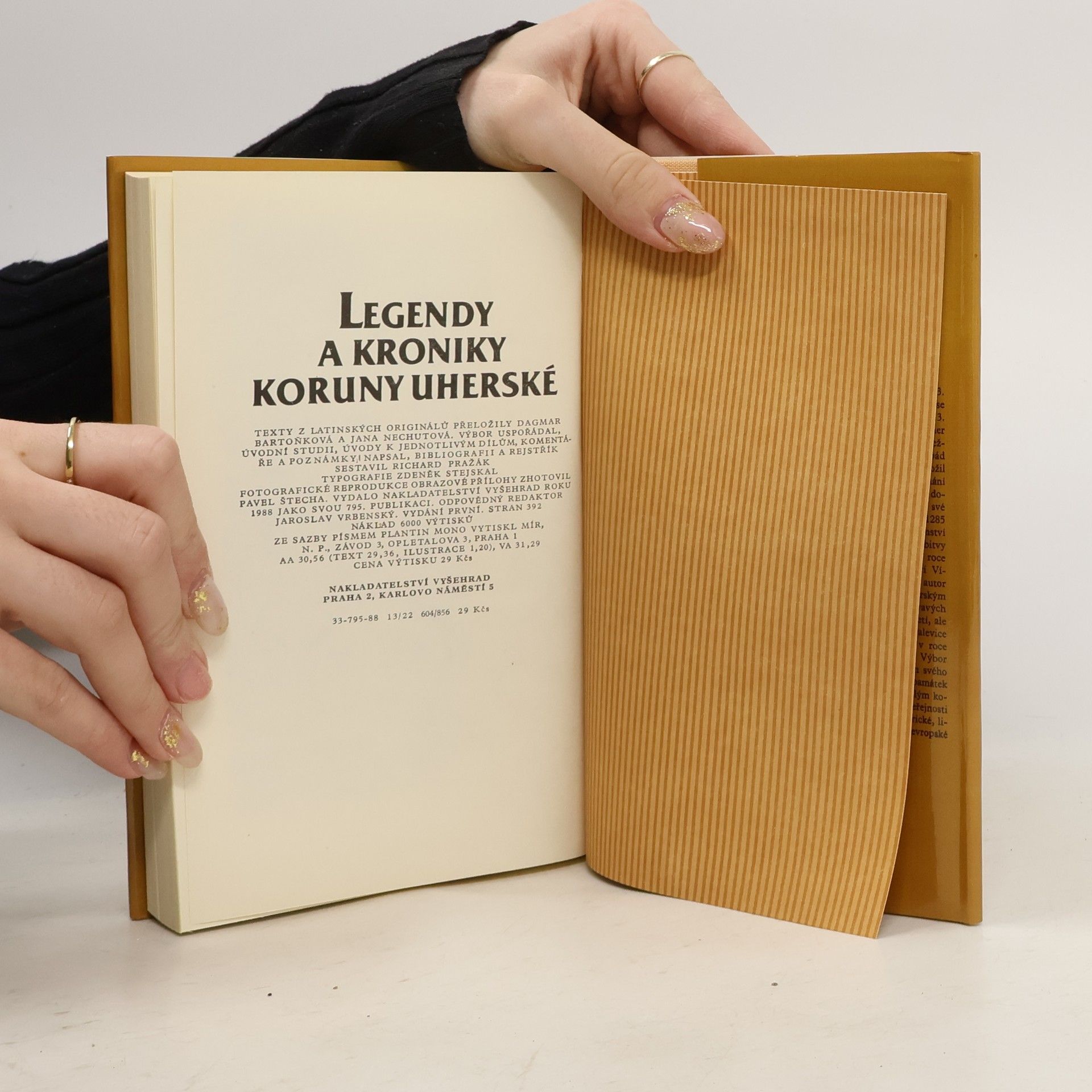 Richard Pražák Legendy a kroniky Koruny uherské