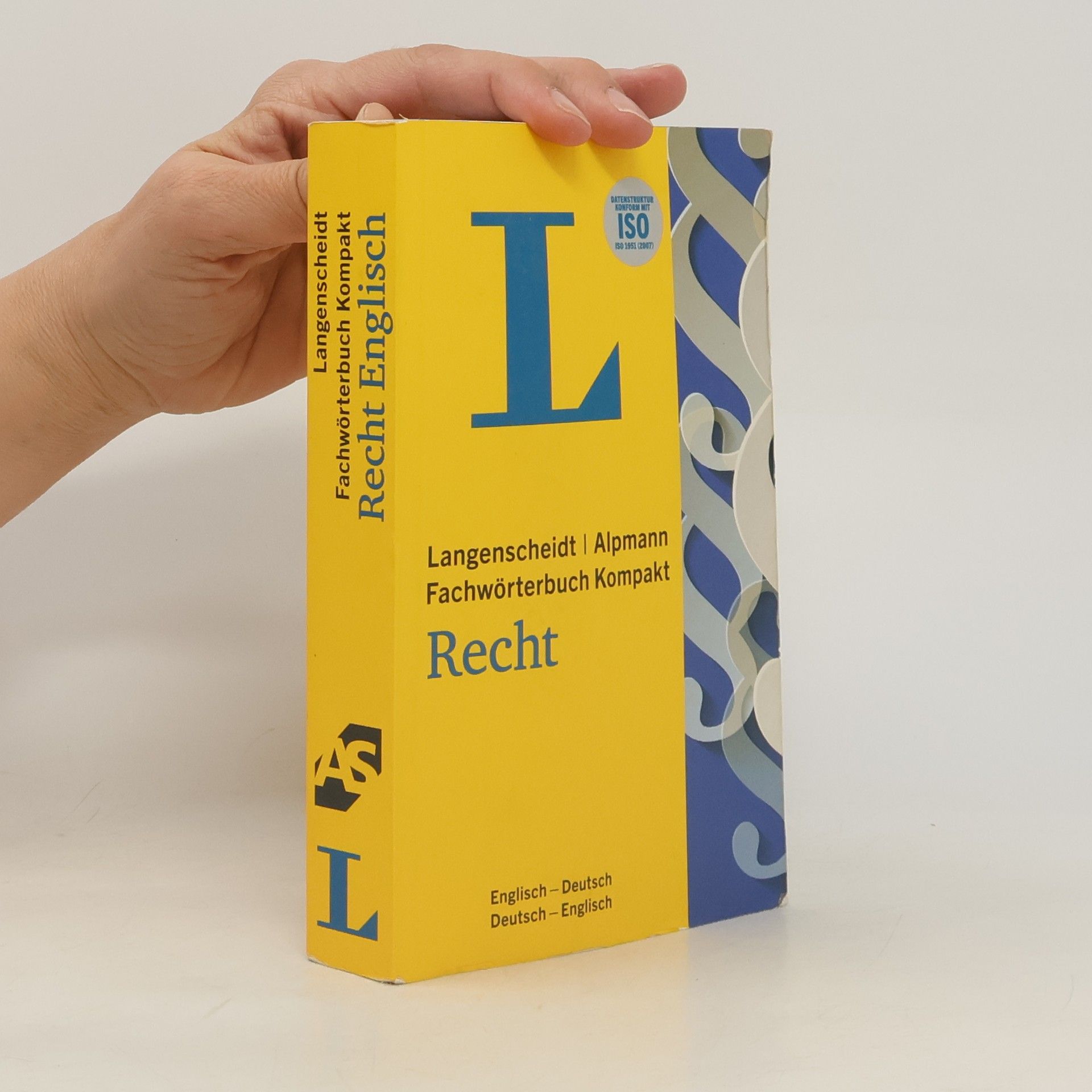 Langenscheidt Alpmann Fachwörterbuch Kompakt Recht Englisch