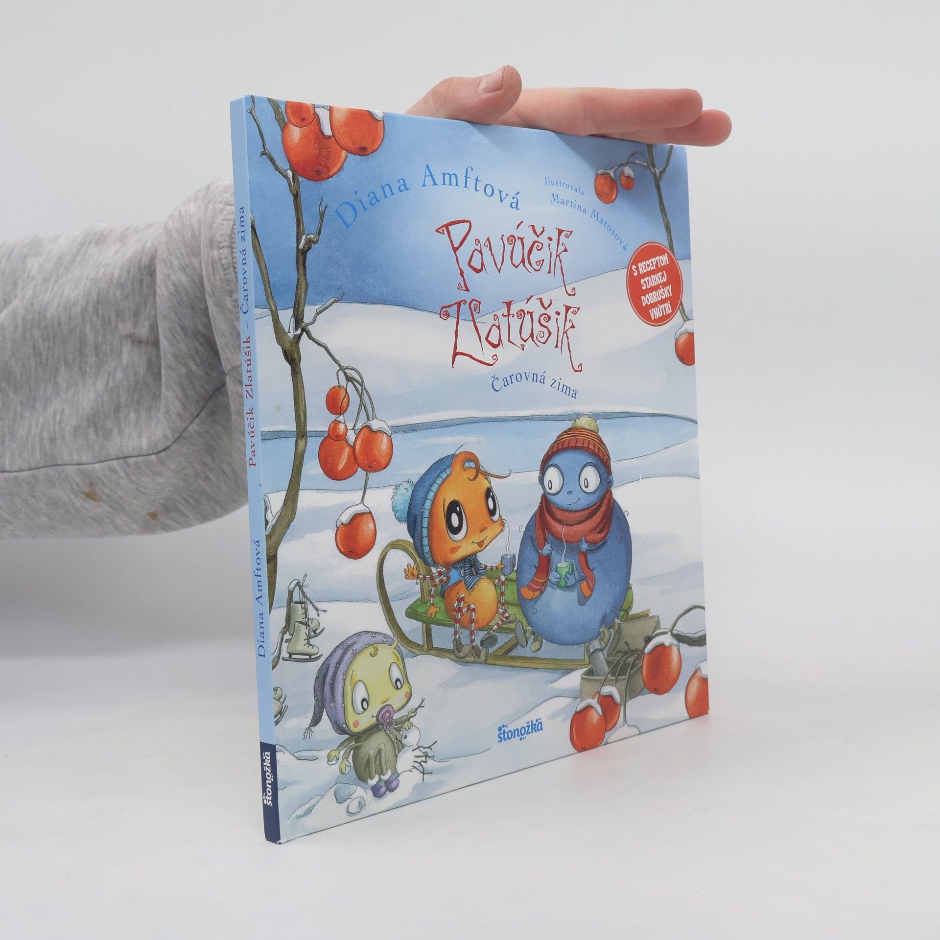 Diana Amft Pavúčik Zlatúšik. Čarovná zima.