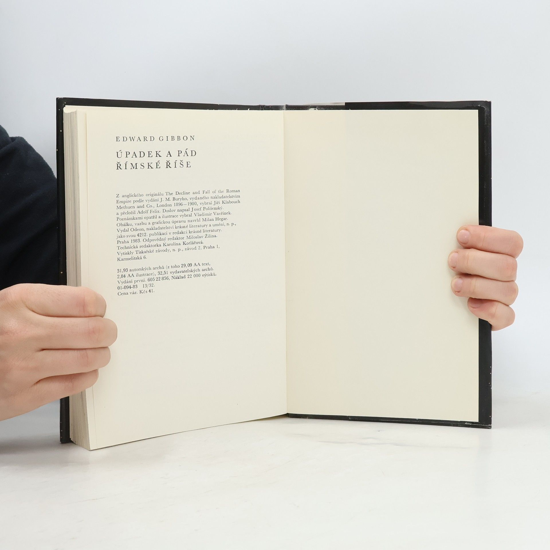 Edward Gibbon Úpadek a pád římské říše