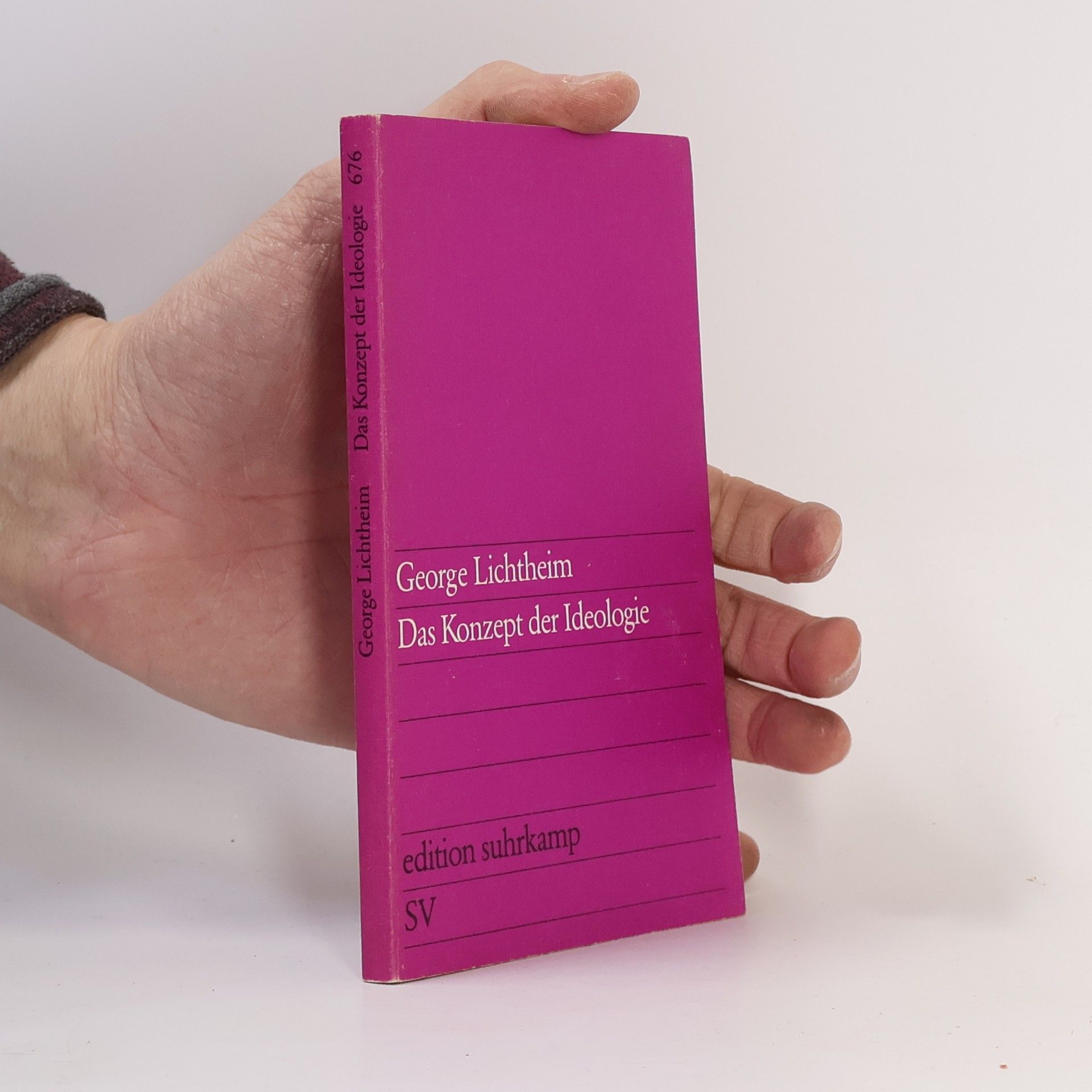 George Lichtheim Das Konzept der Ideologie