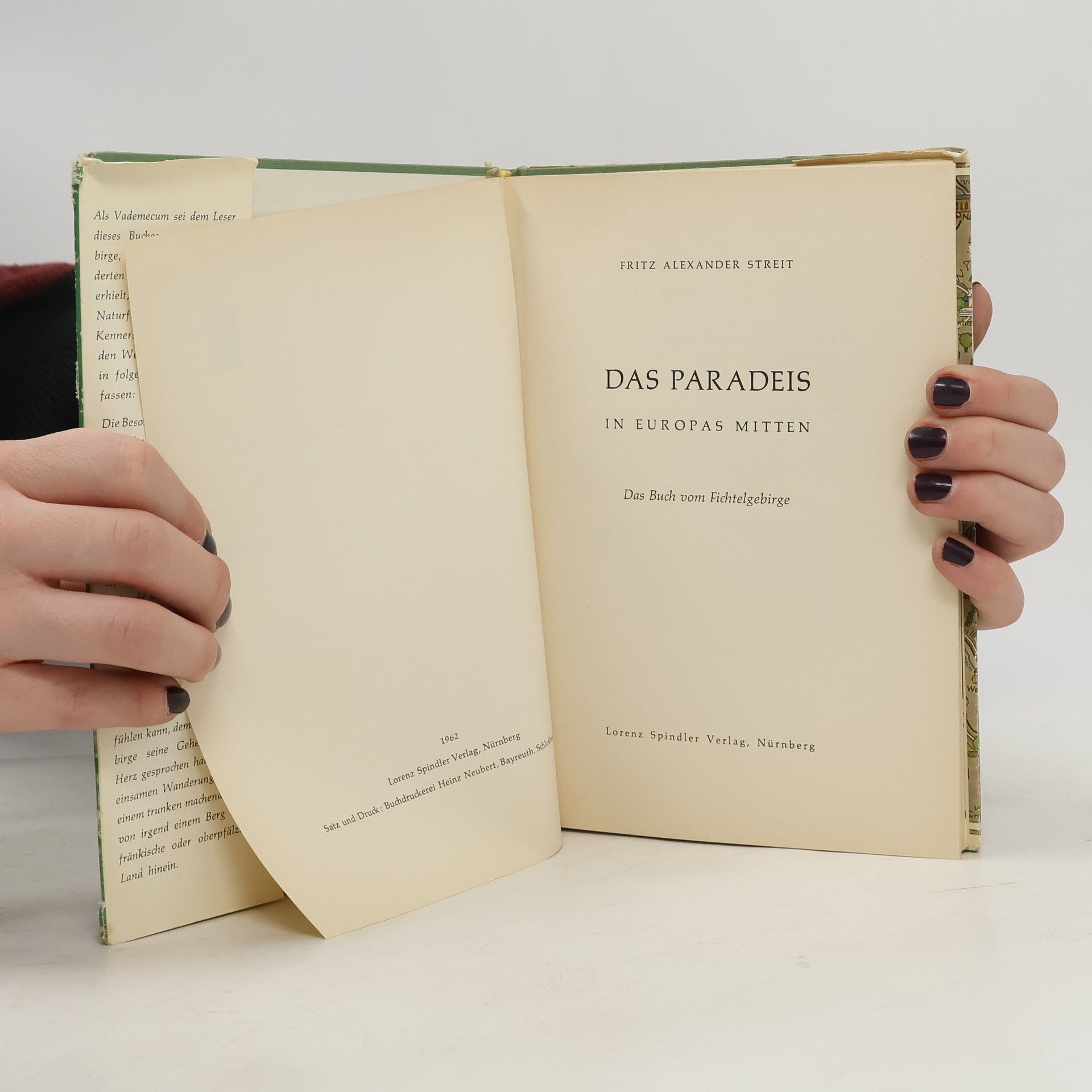 Fritz Alexander Streit Das Paradeis