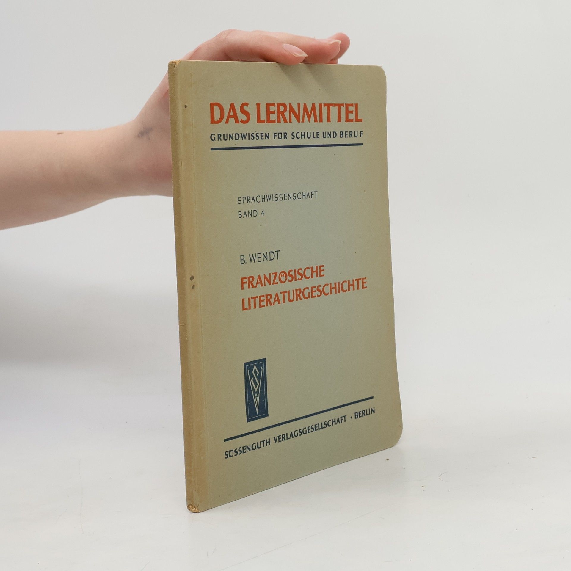 B. Wendt Das Lernmittel 4.