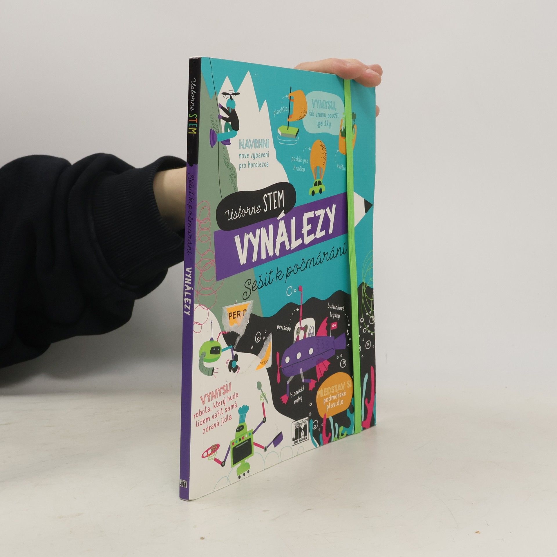 Usborne Stem Sešit počmárání. Vynálezy