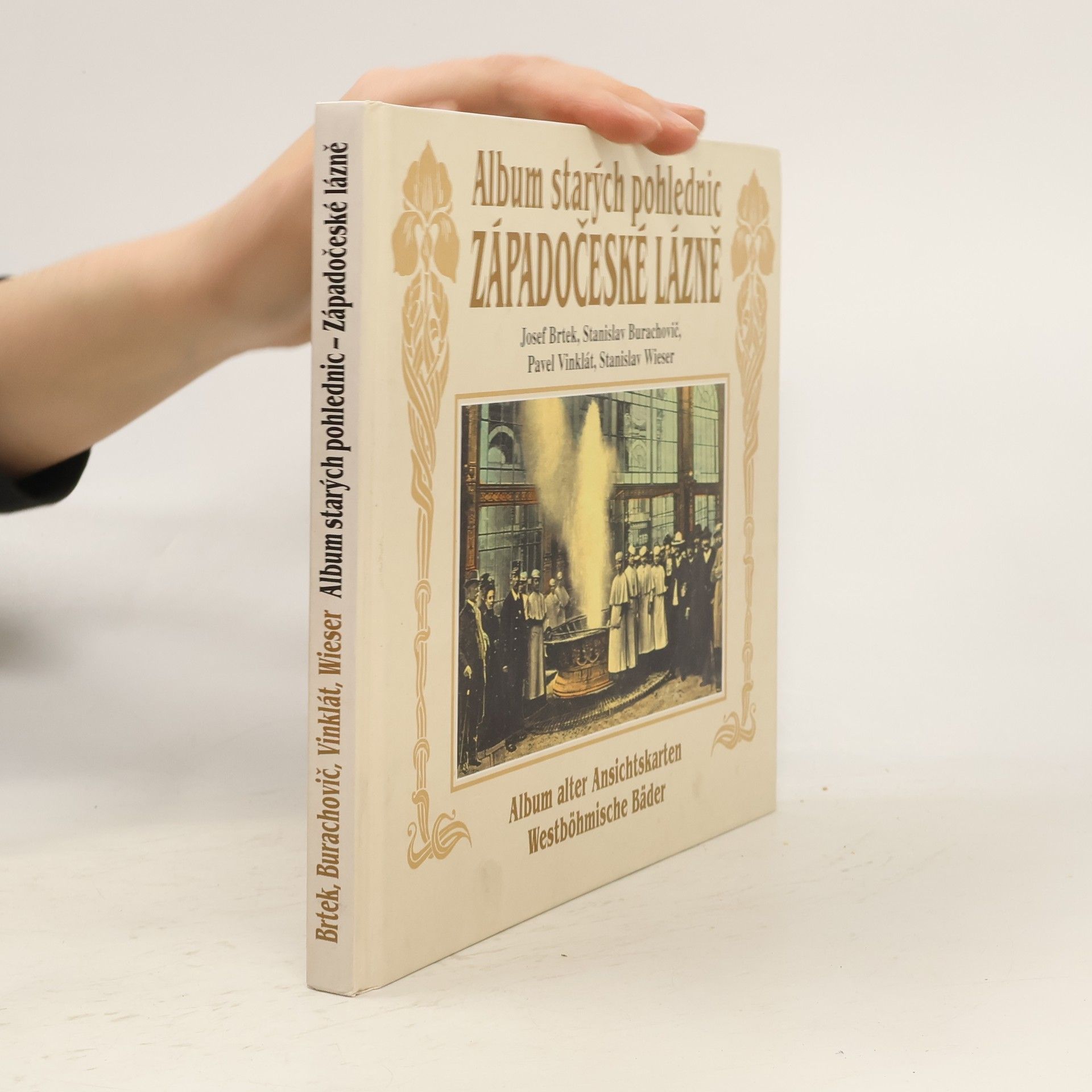 Josef Brtek Album starých pohlednic. Západočeské lázně