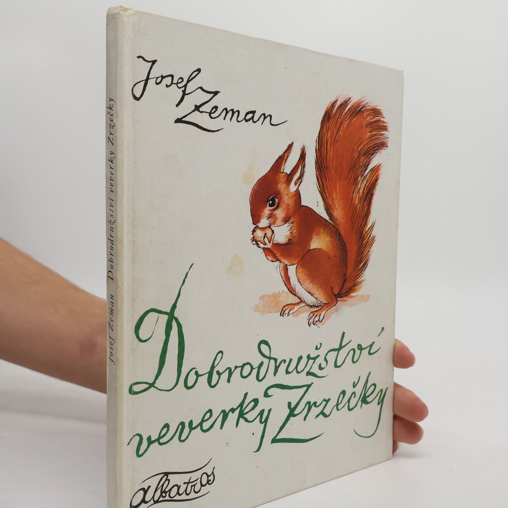 Josef Zeman Dobrodružství veverky Zrzečky