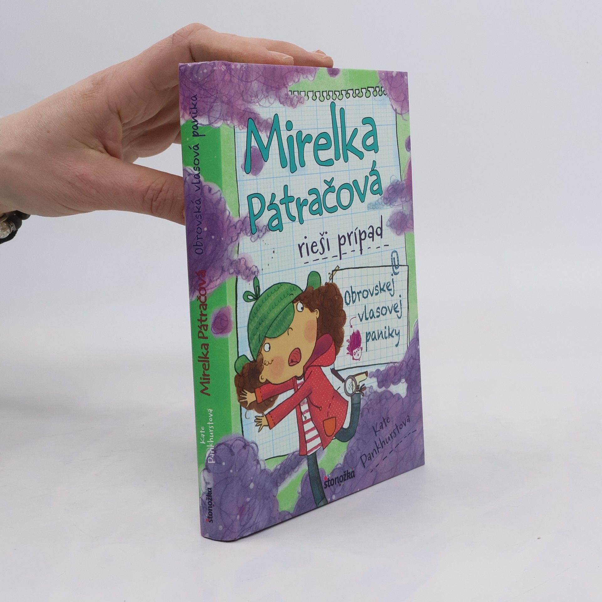 Kate Pankhurst Mirelka Pátračová rieši prípad Veľkej vlasovej paniky