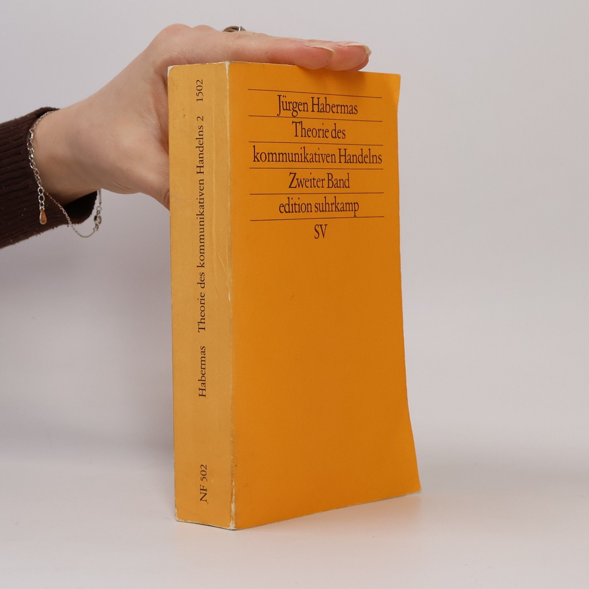 Jürgen Habermas Theorie des kommunikativen Handelns Theorie des kommunikativen Handelns. Band 2