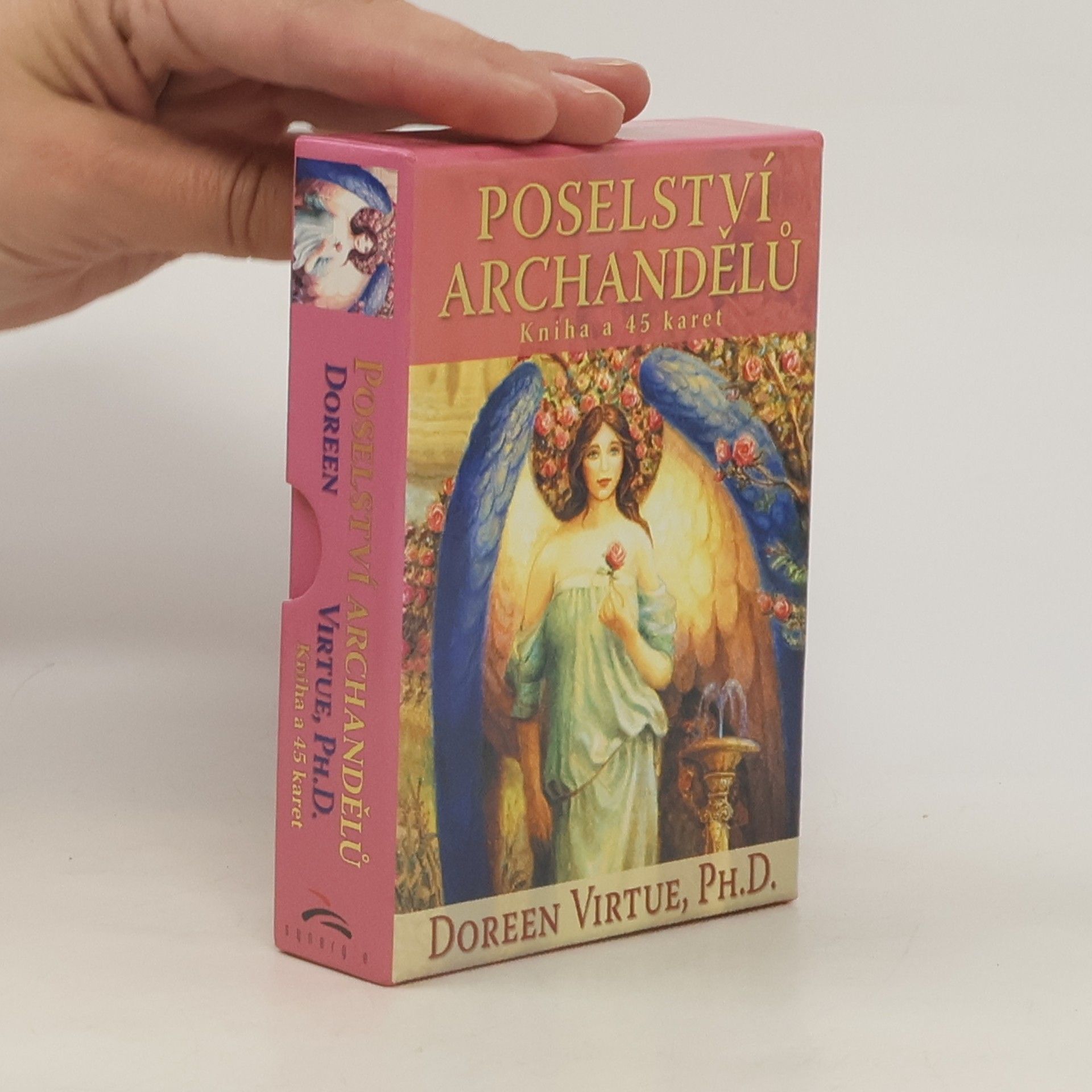 Doreen Virtue Poselství archandělů. Kniha a 45 karet