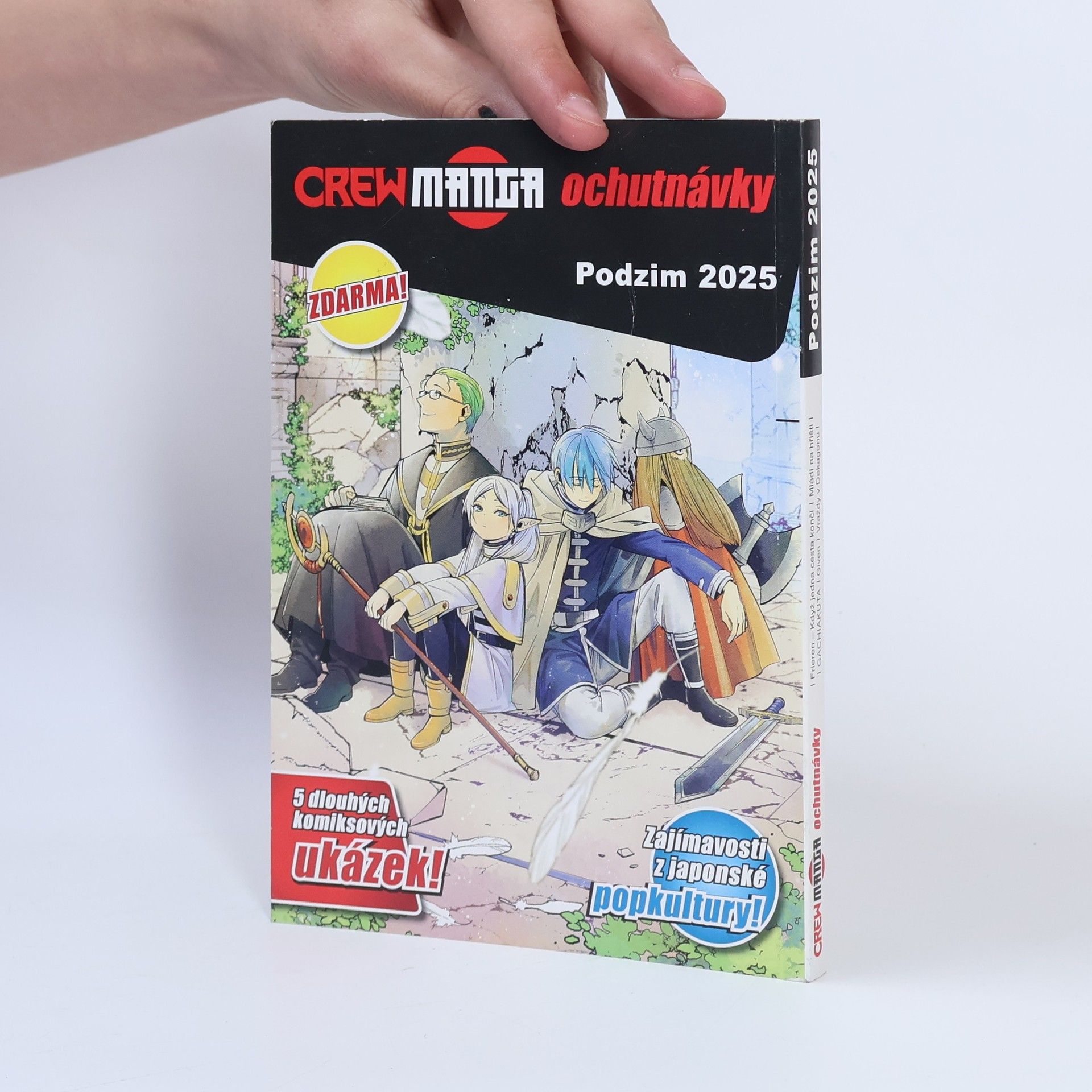 Collectif d'auteurs Crew manga ochutnávky. Podzim 2025