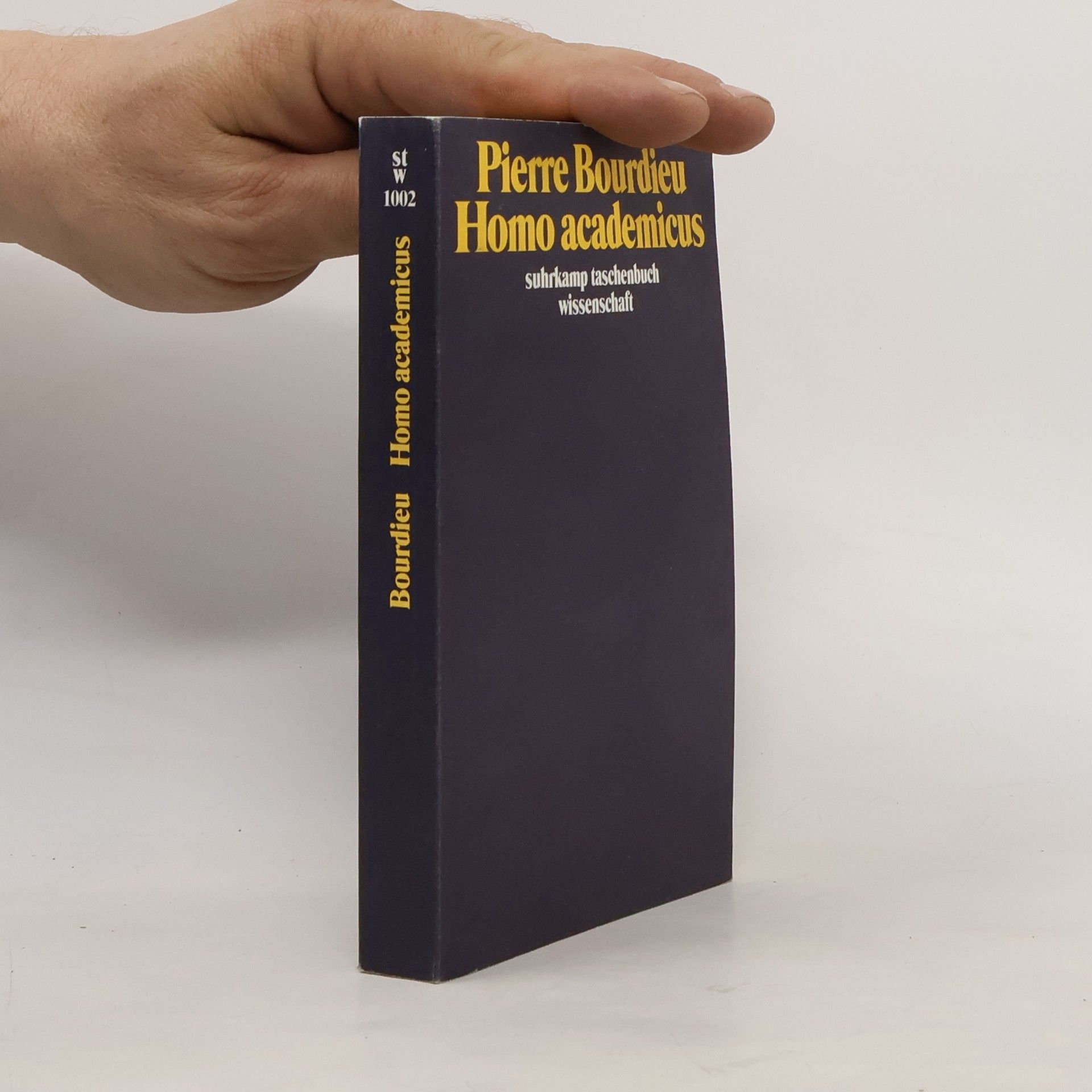 Pierre Bourdieu Homo academicus