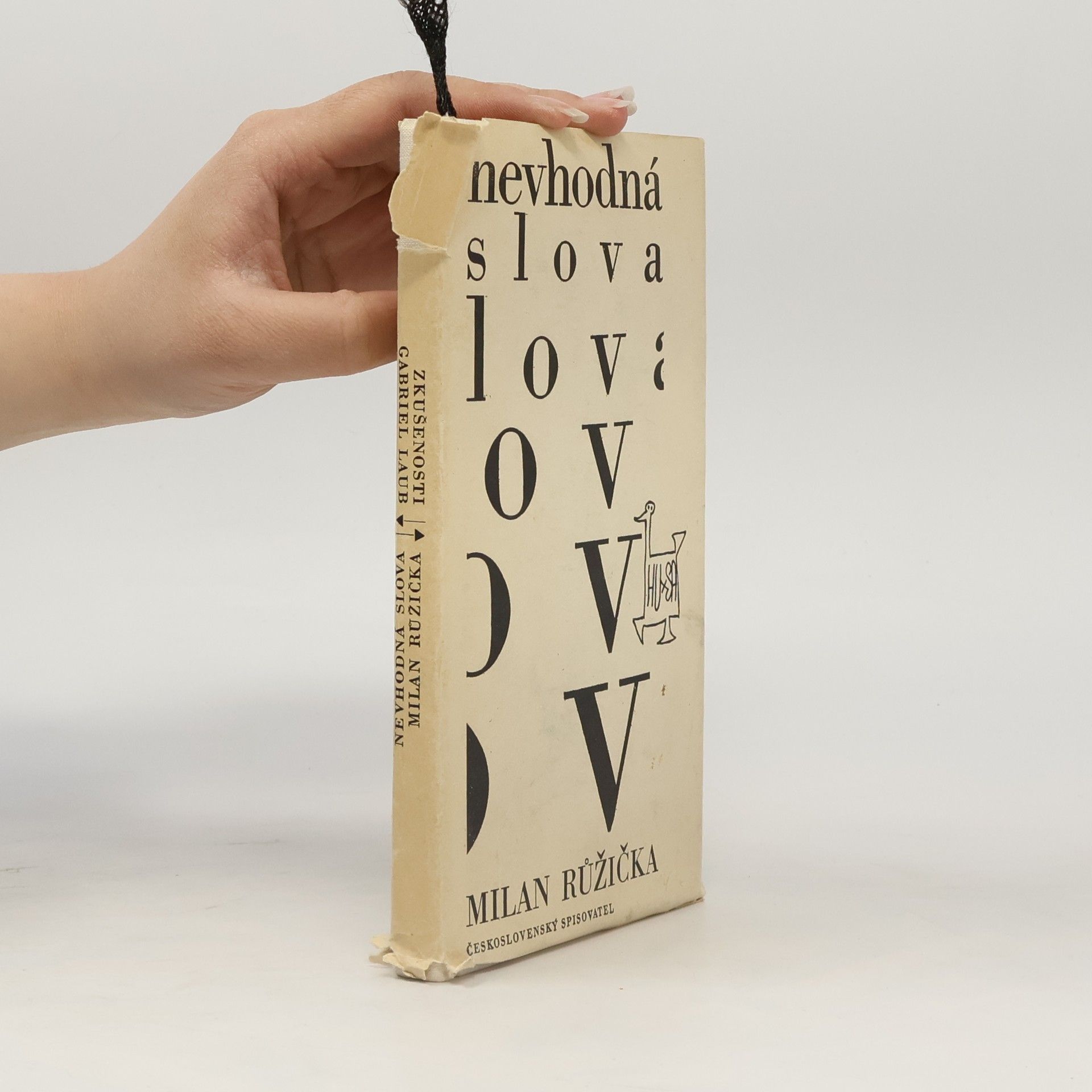 Gabriel Laub Zkušenosti; Nevhodná slova