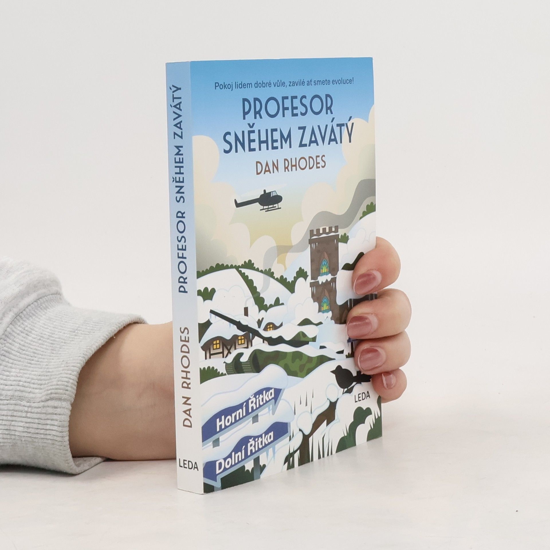 Dan Rhodes Profesor sněhem zavátý