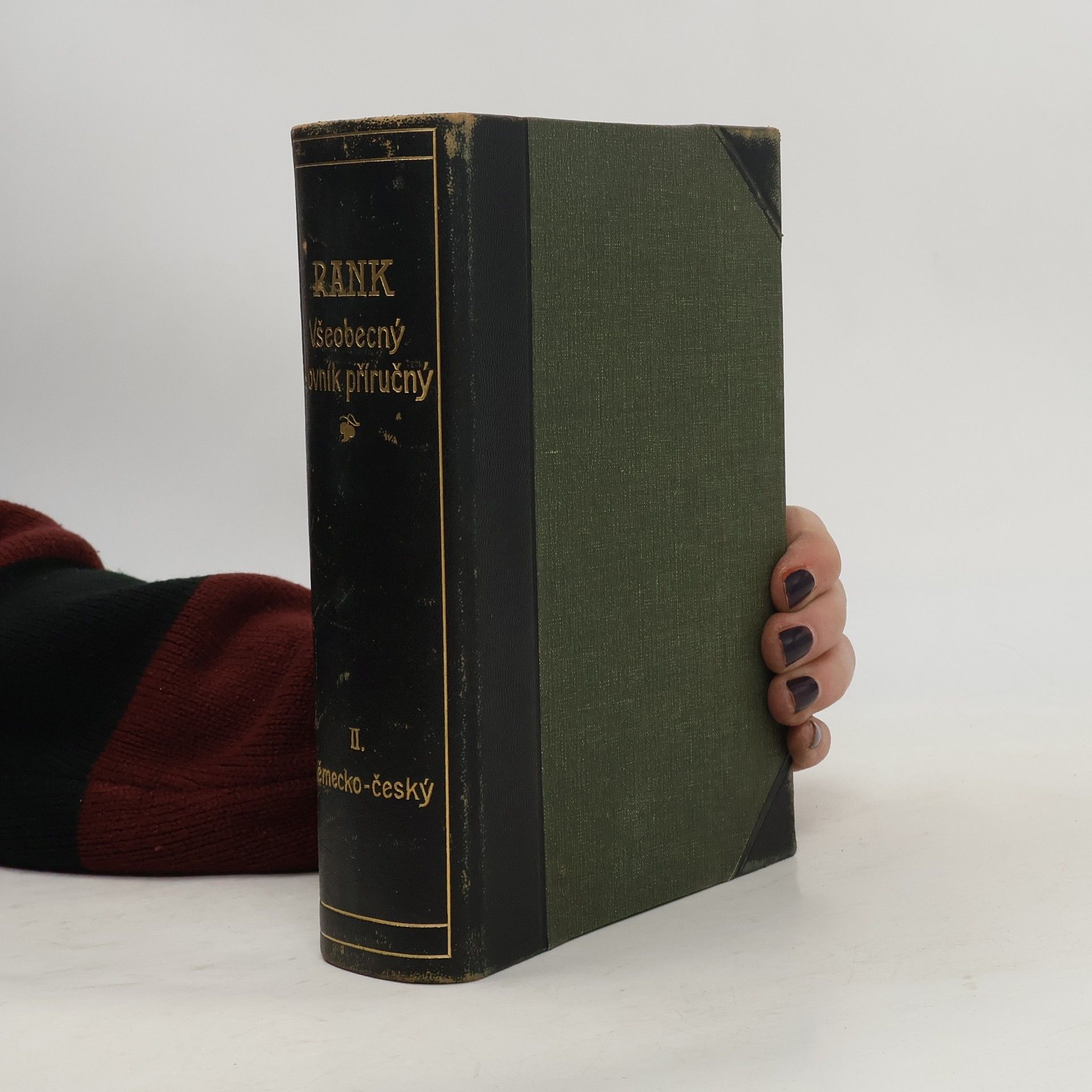 Všeobecný slovník příručný jazyka českého i německého II. Díl německo-český