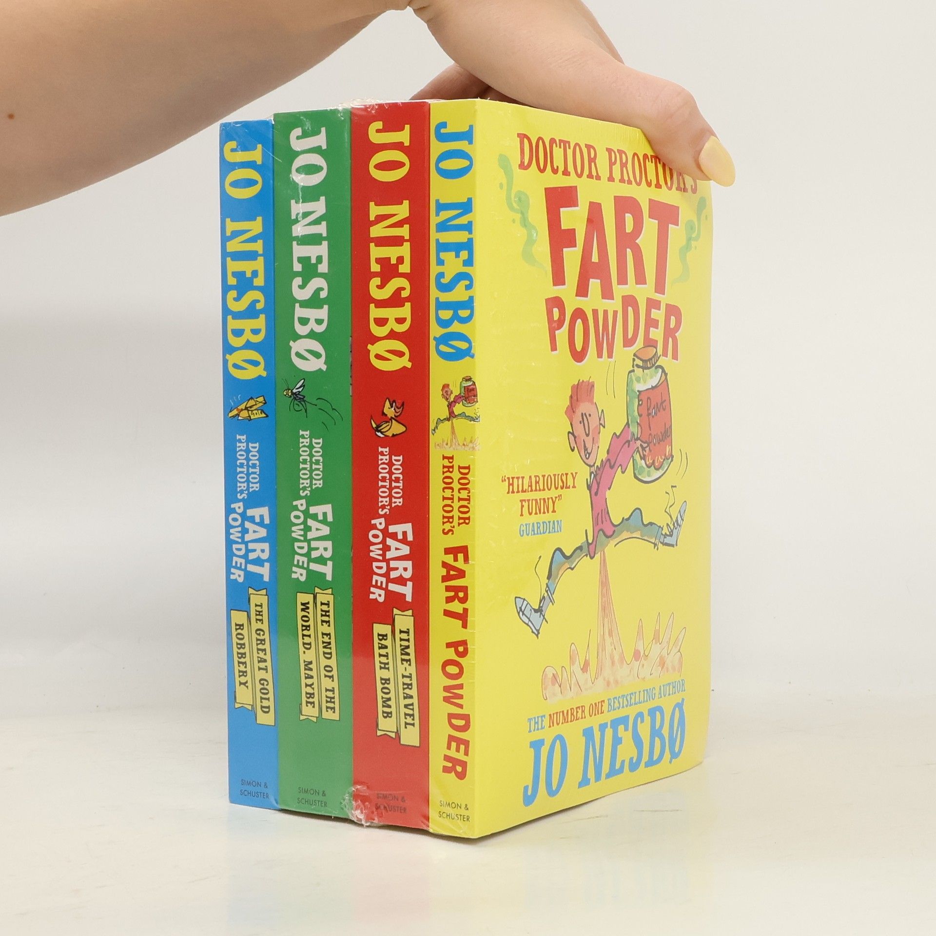 Jo Nesbø Doctor Proctor's Fart Powder 4 Book Collection