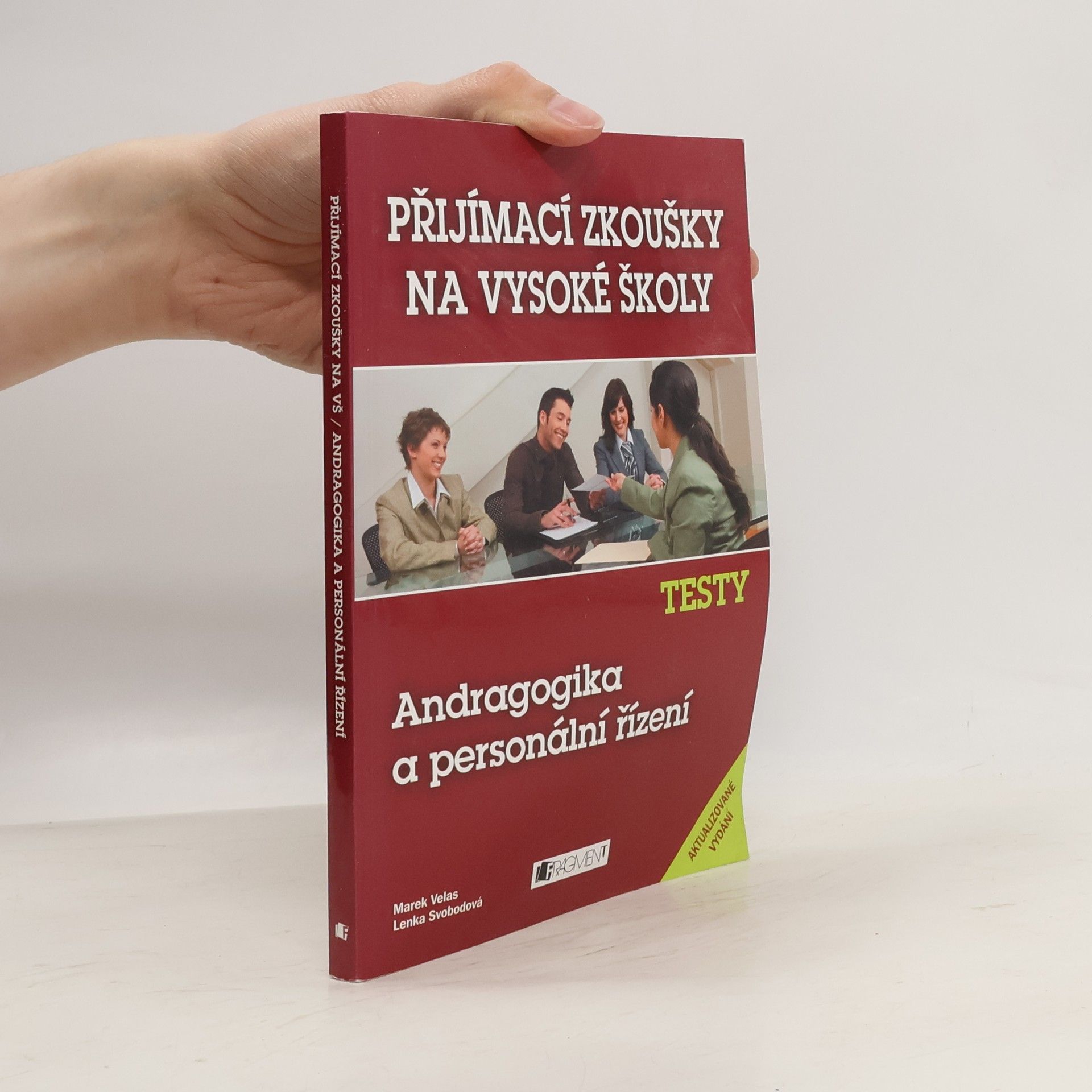 Marek Velas Andragogika a personální řízení. Testy