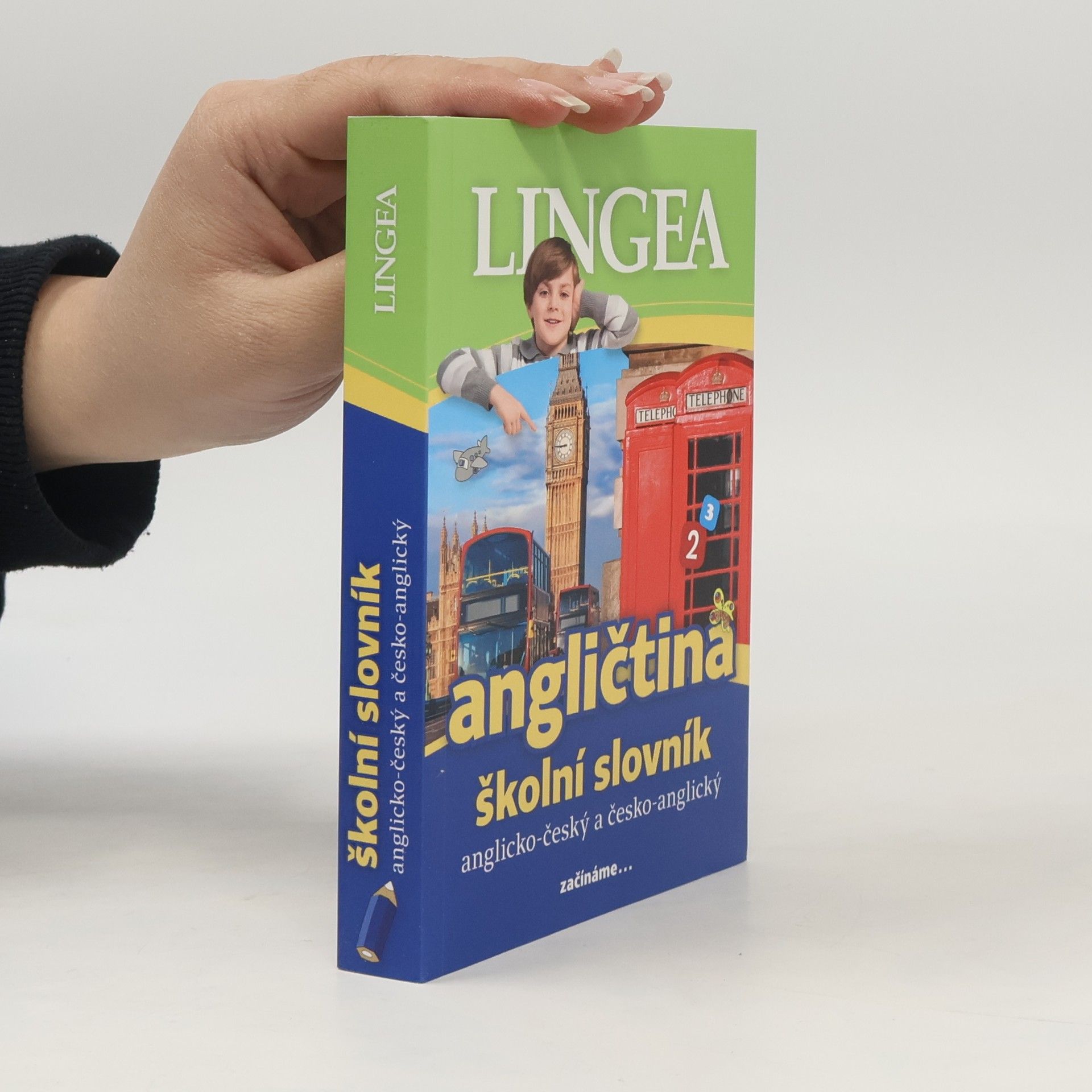 Lingea Školní slovník anglicko-český, česko-anglický