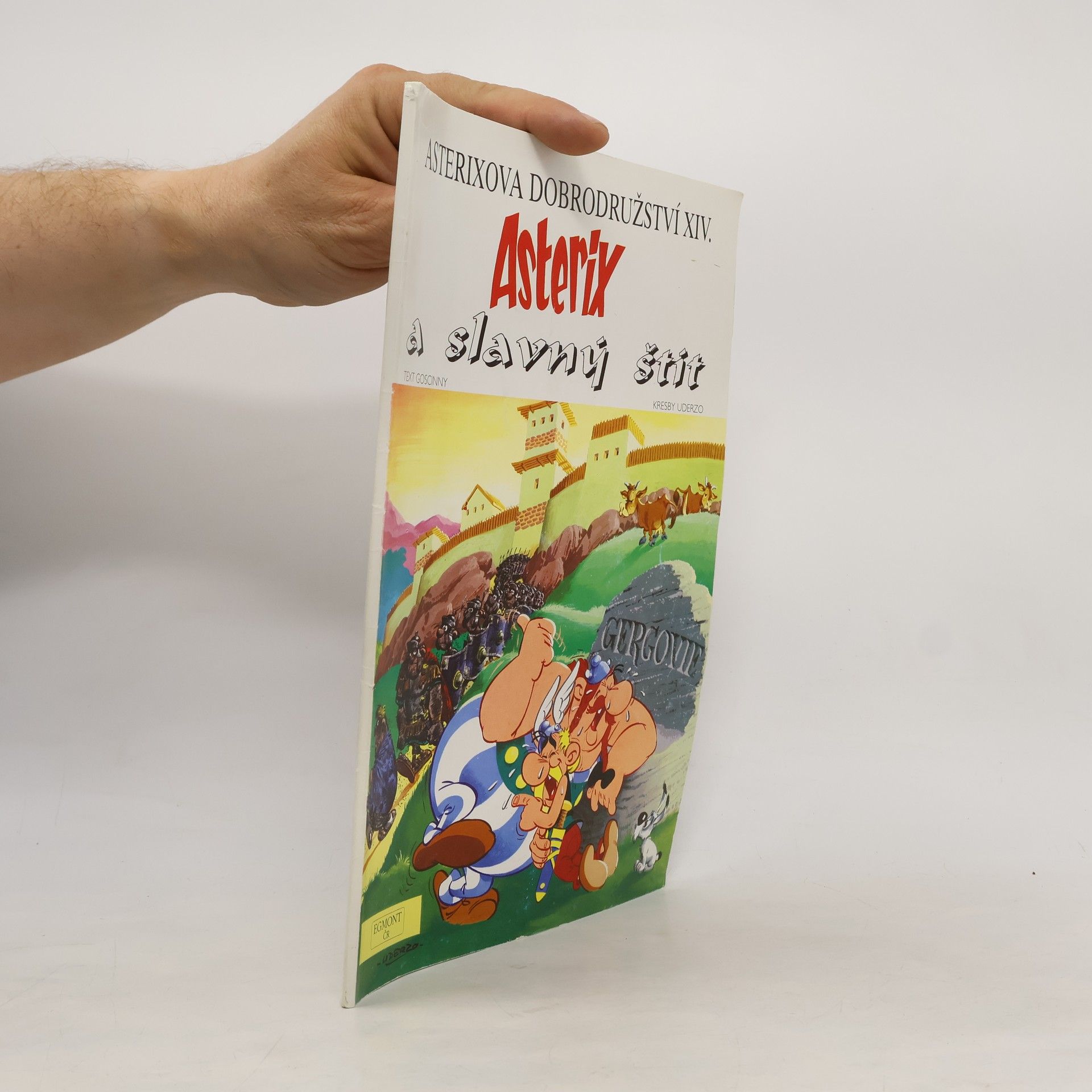 René Goscinny Asterix a slavný štít