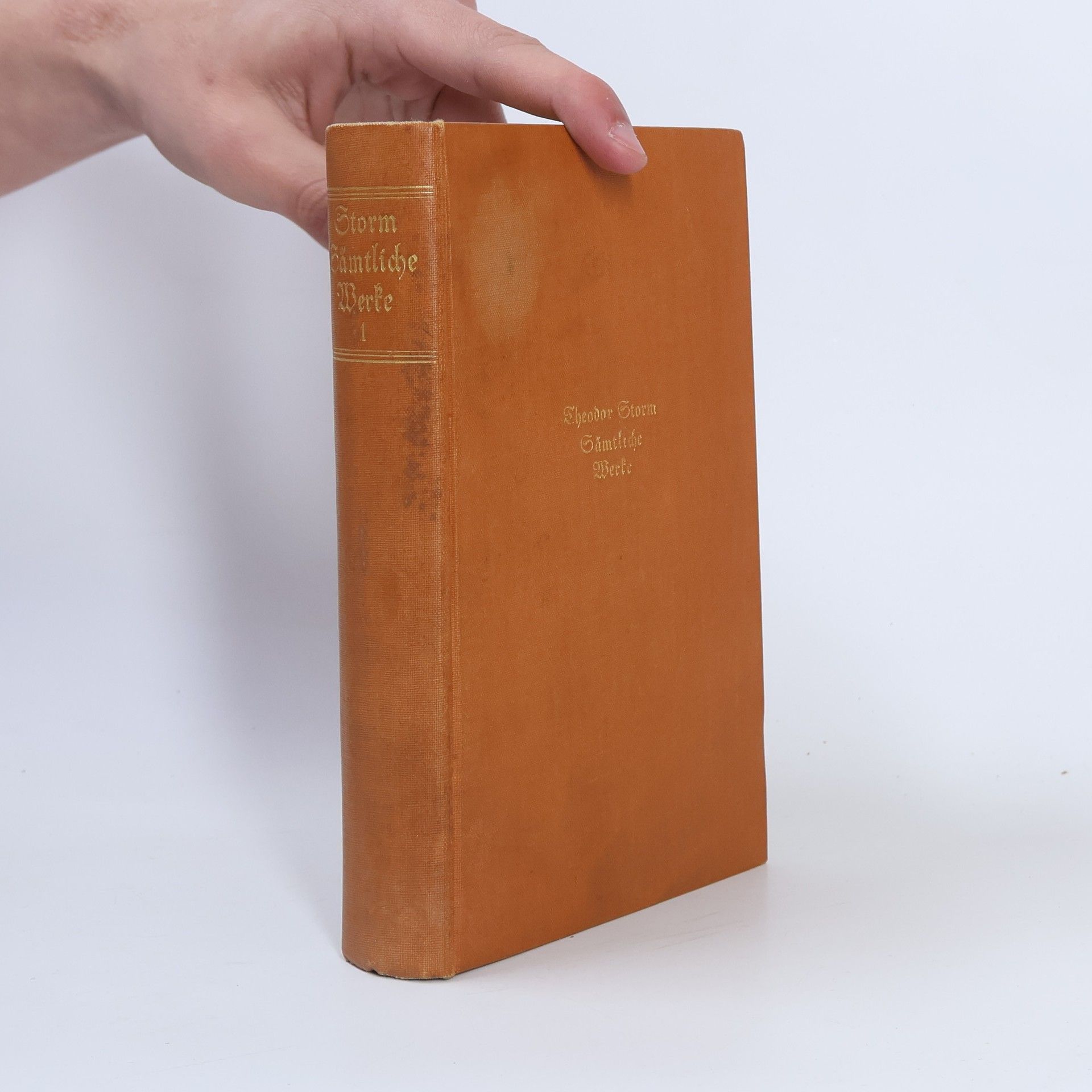 Theodor Storm Sämtliche Werke 1