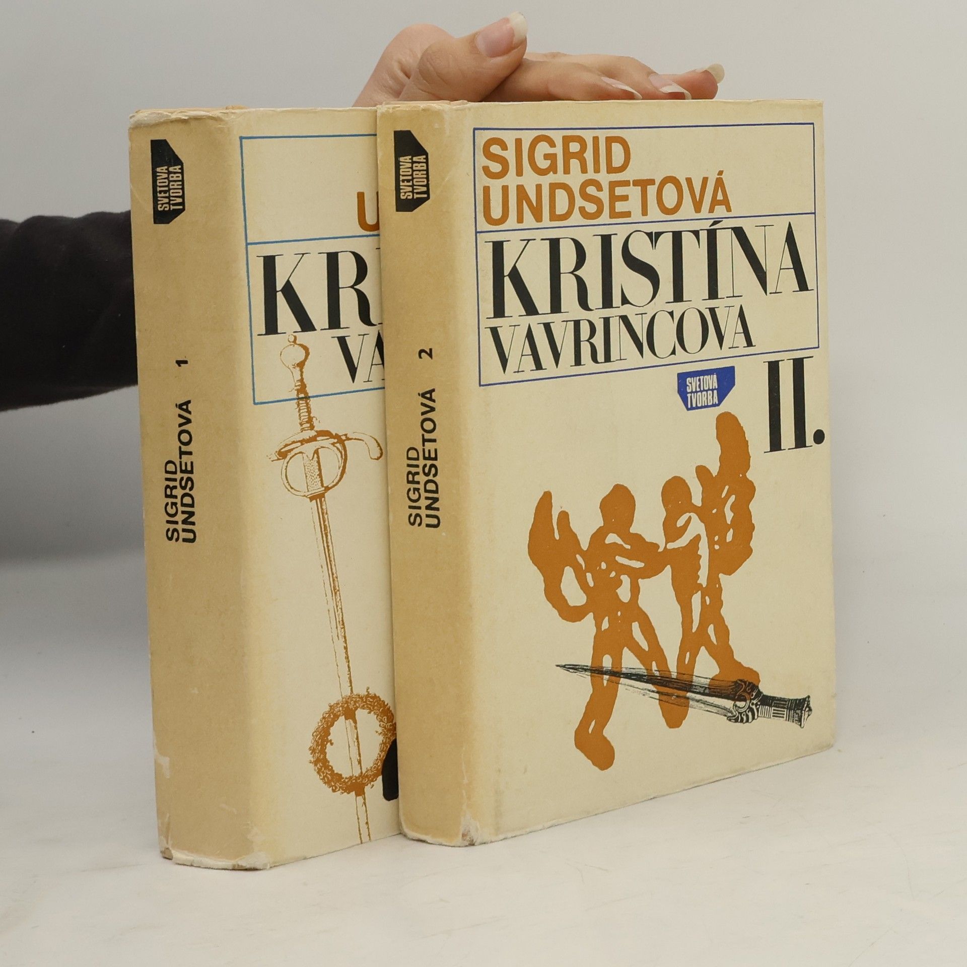 Sigrid Undset Kristína Vavrincova. 1. - 2. díl.