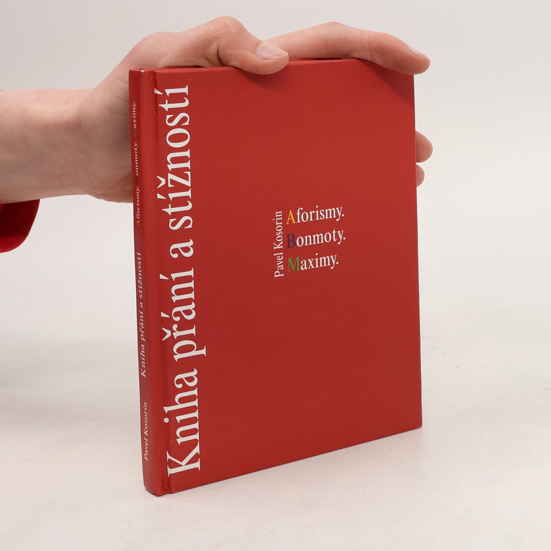 Pavel Kosorin Kniha přání a stížností