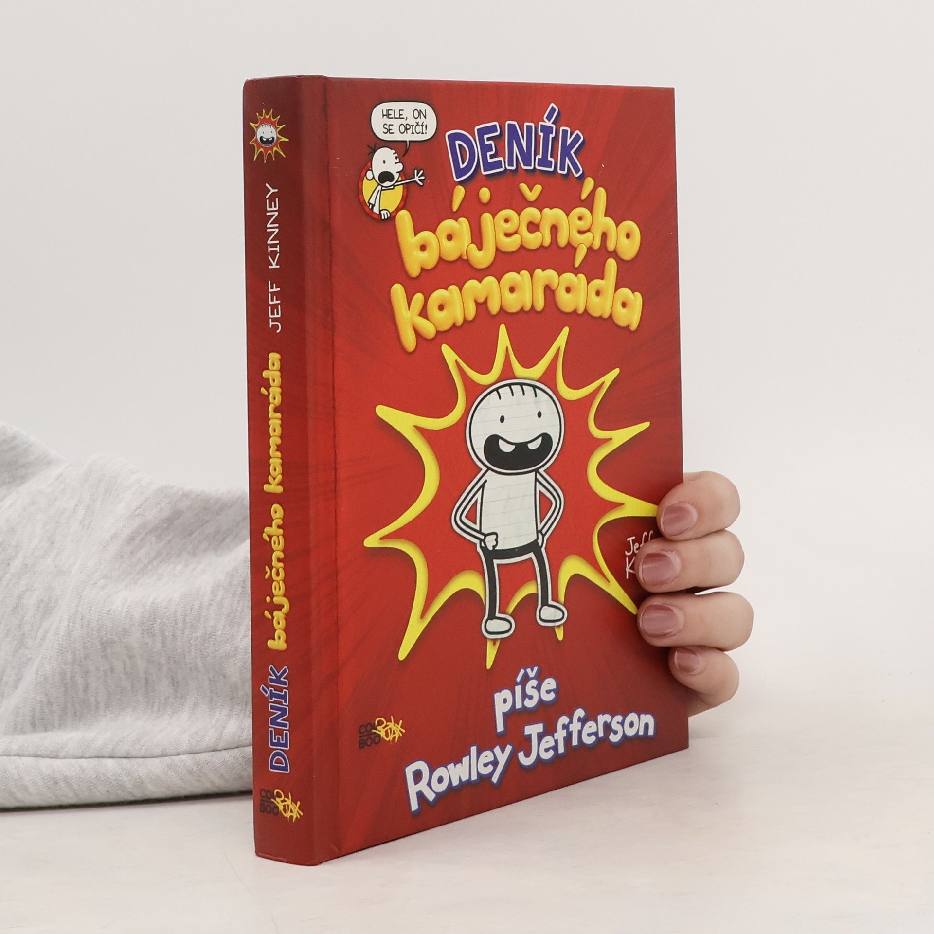 Jeff Kinney Deník báječného kamaráda. Píše Rowley Jefferson