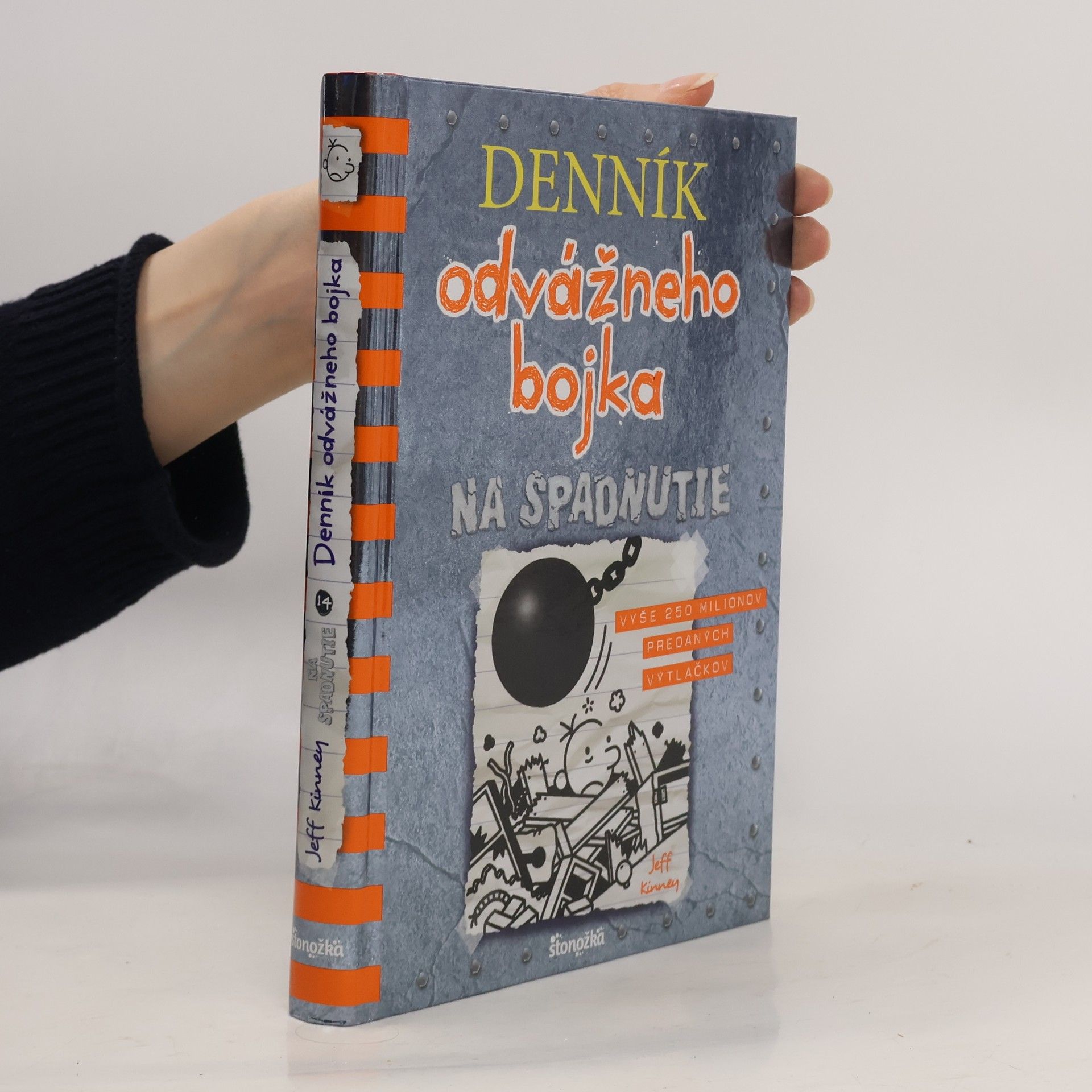 Jeff Kinney Denník odvážneho bojka 14. Na spadnutie