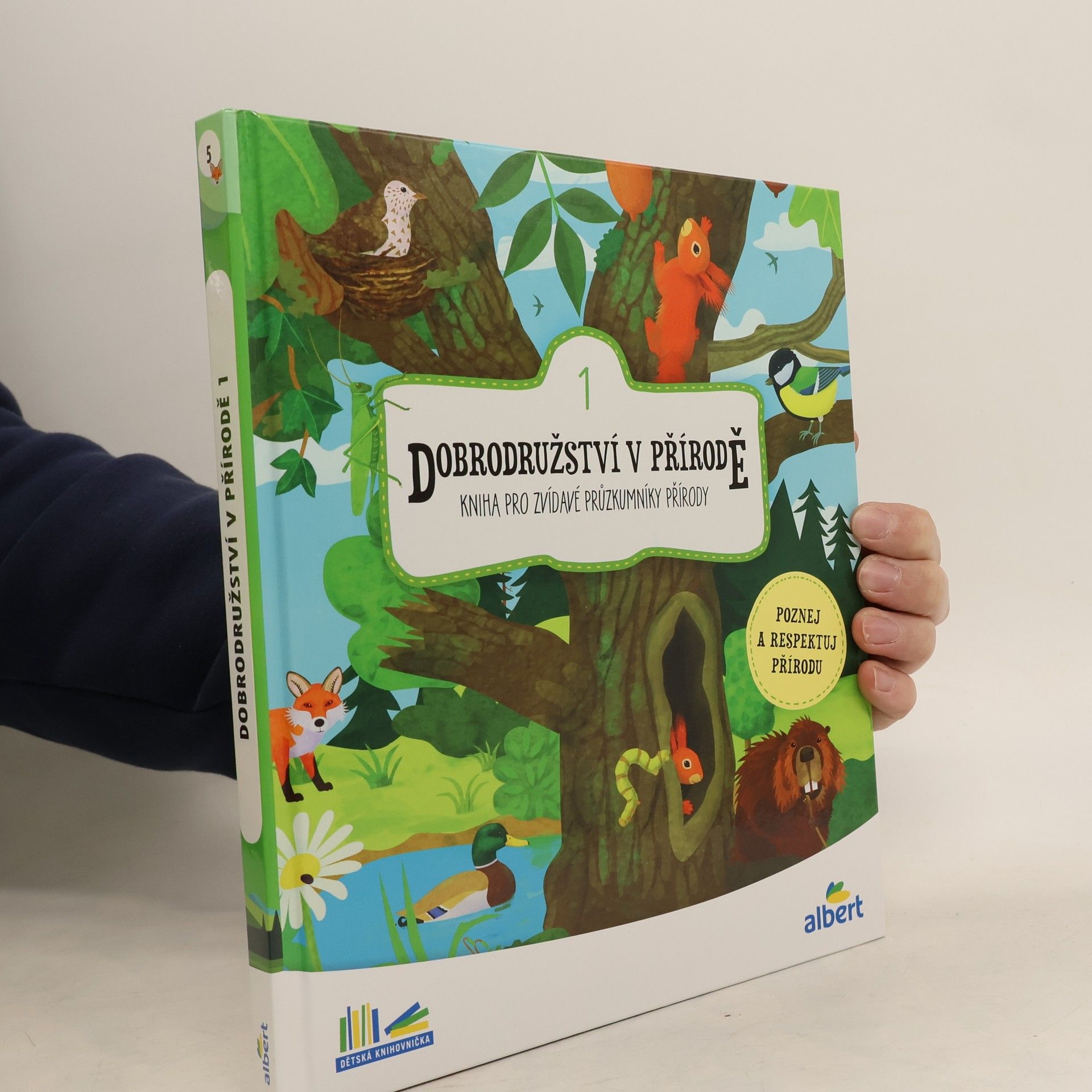 Lucie Hušková Dobrodružství v přírodě. Kniha pro zvídavé průzkumníky přírody. 1