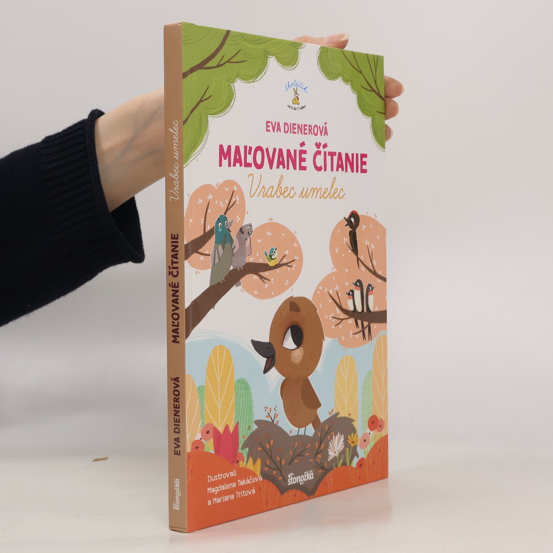 Eva Dienerová Maľované čitanie. Vrabec umelec