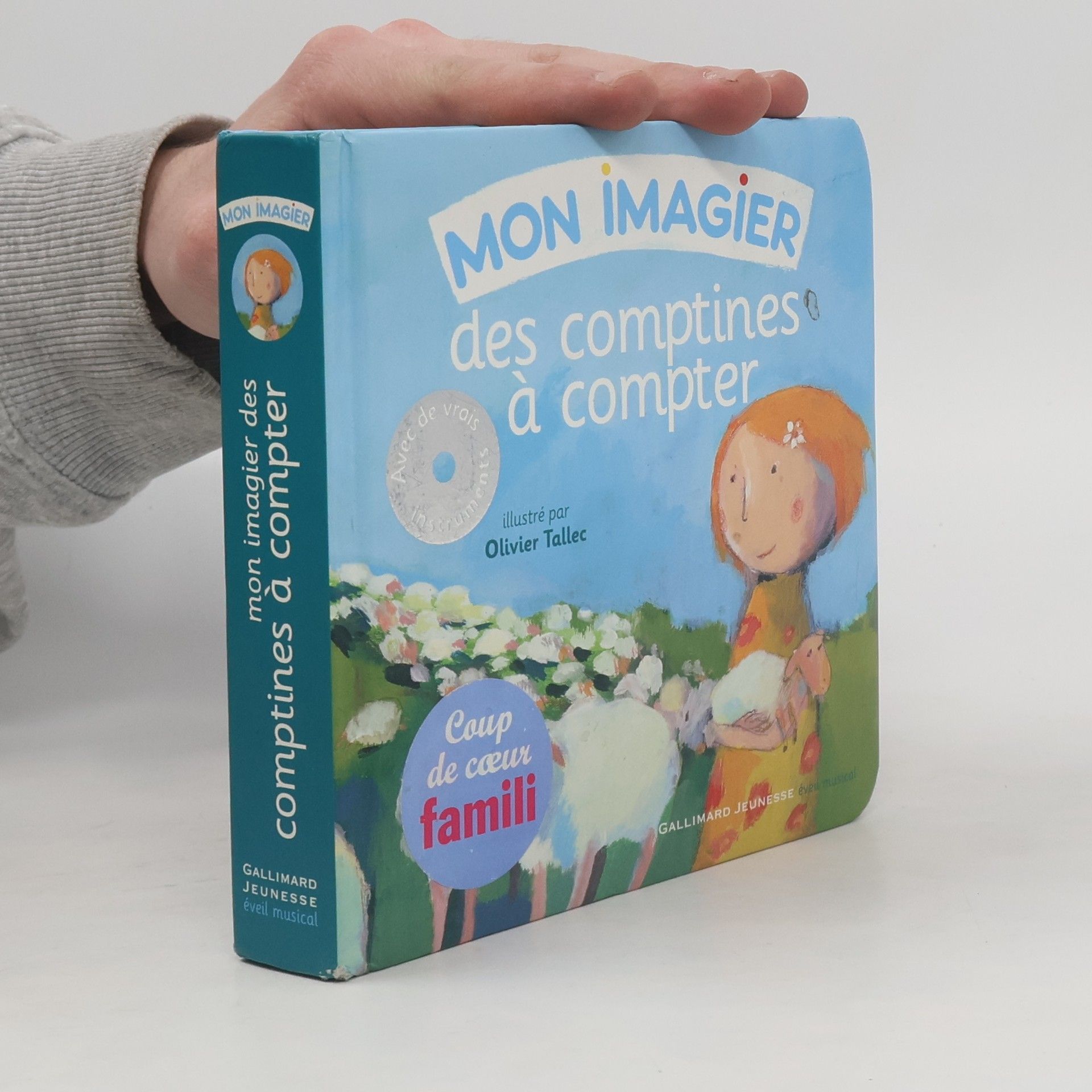 Olivier Tallec Mon imagier des comptines à compter