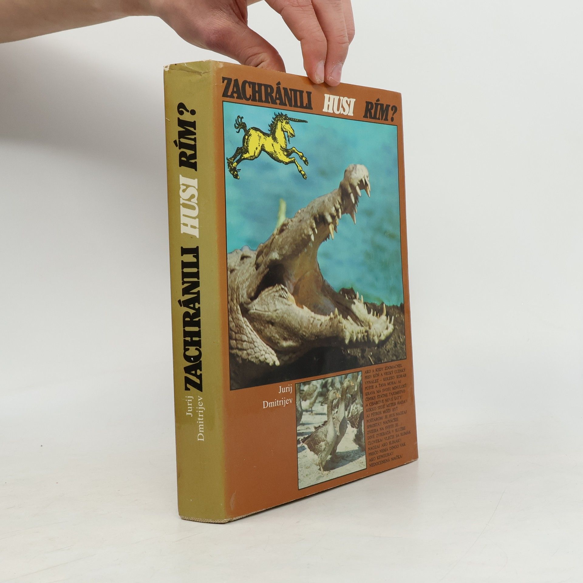 Jurij Dmitrijevič Dmitrijev Zachránili husi Rím?