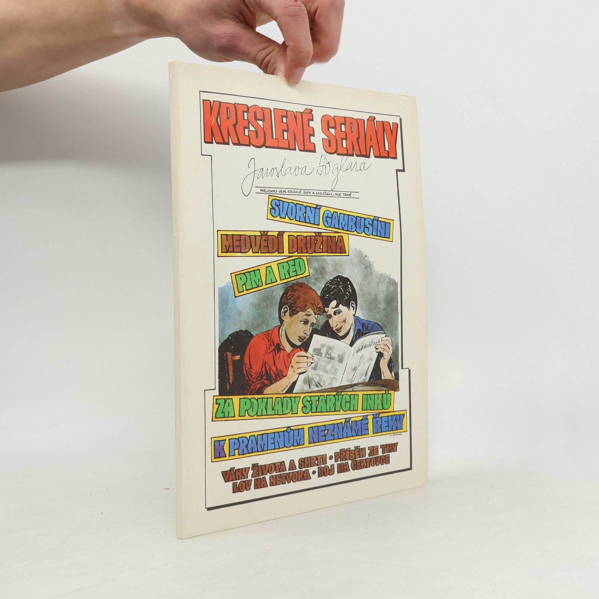 Jaroslav Foglar Kreslené seriály Jaroslava Foglara