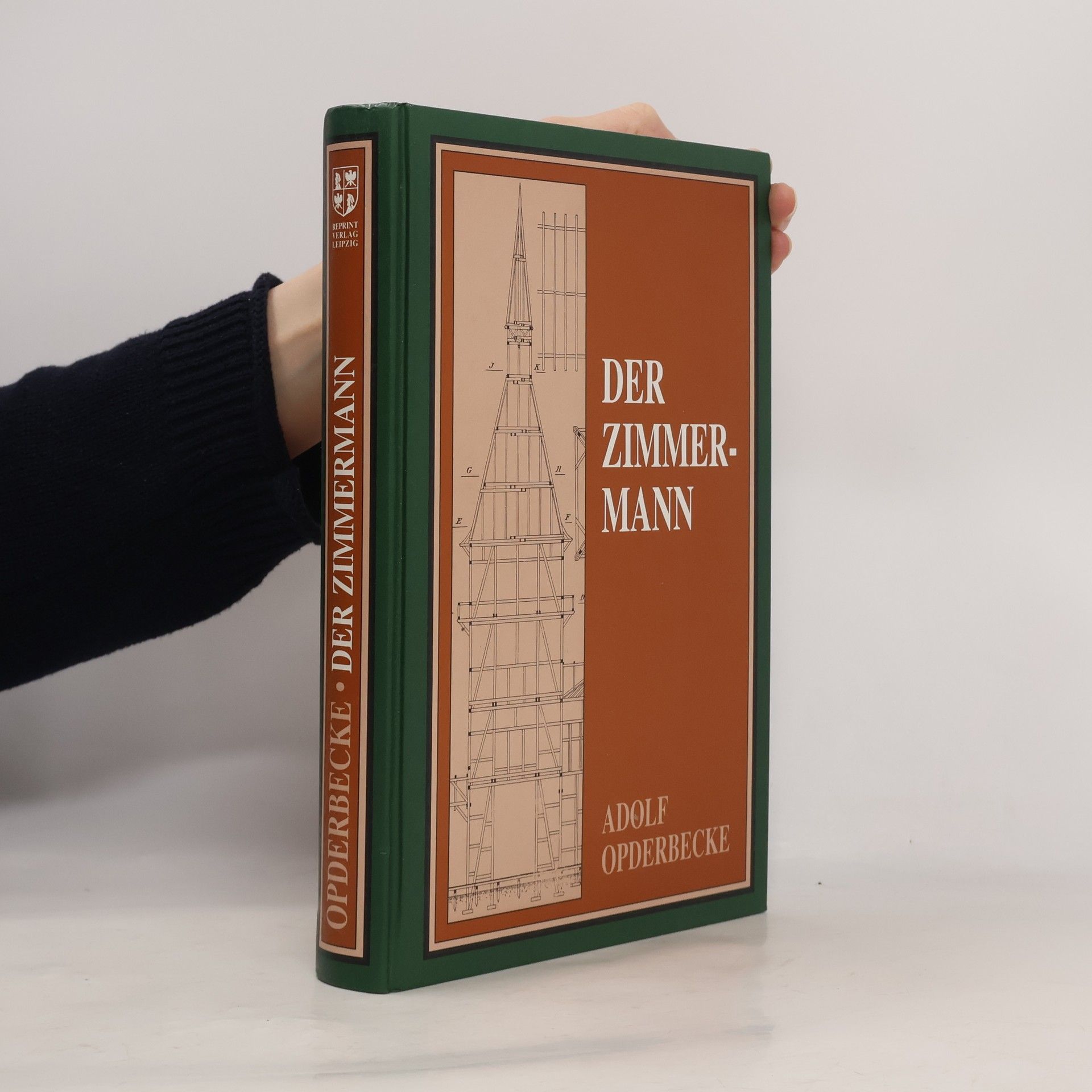 Adolf Opderbecke Der Zimmermann