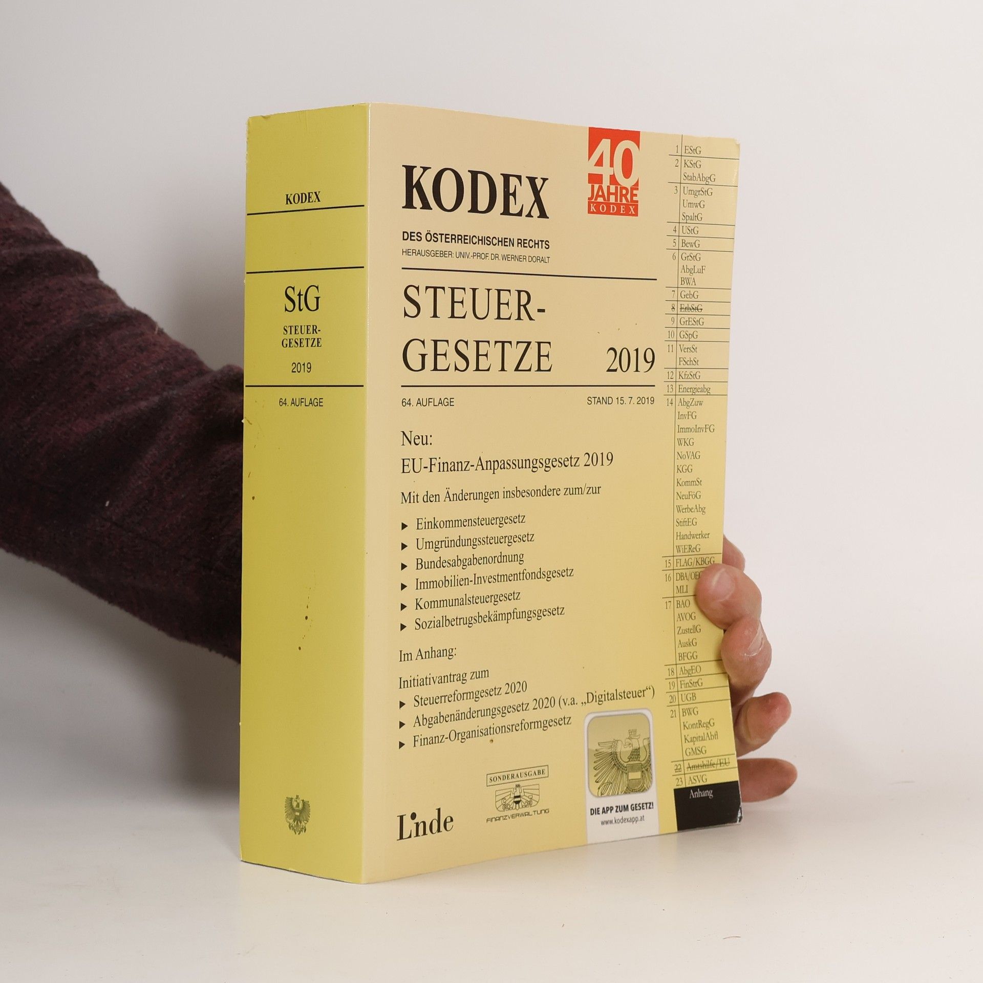 Various authors Kodex Steuergesetze 2019