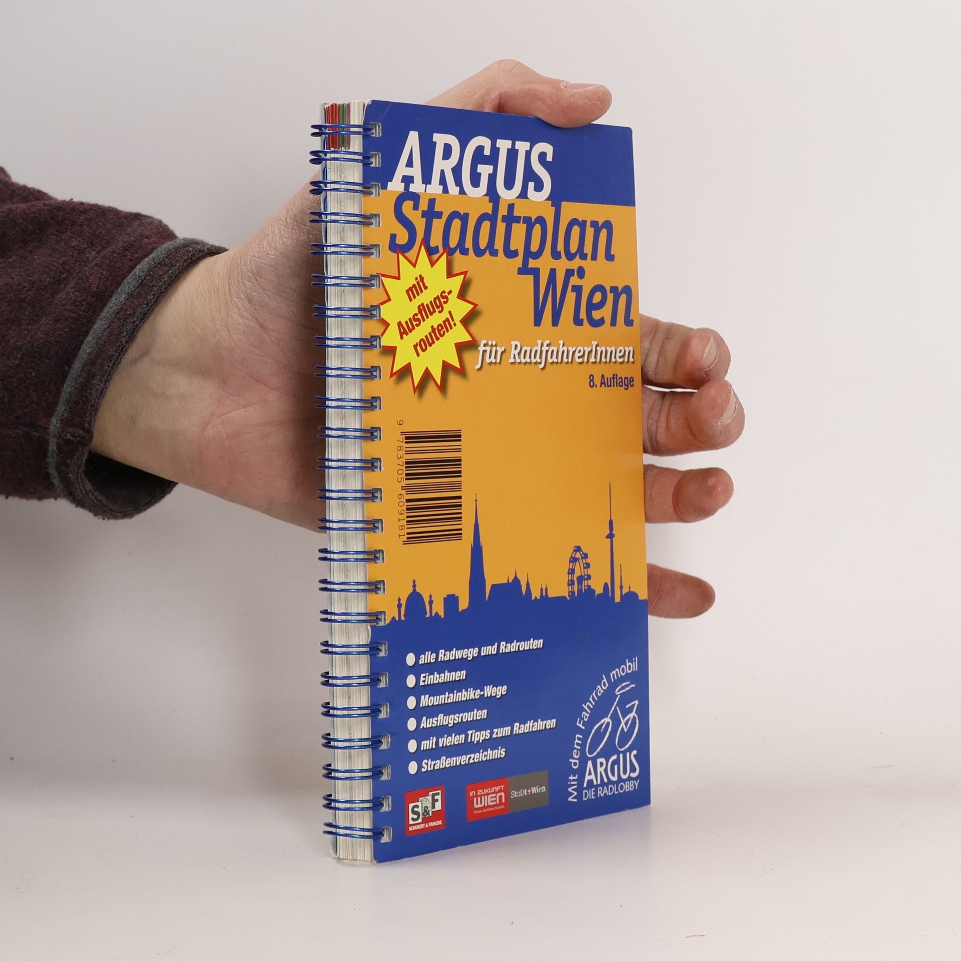 Autorenkollektiv ARGUS-Stadtplan Wien für Radfahrerinnen