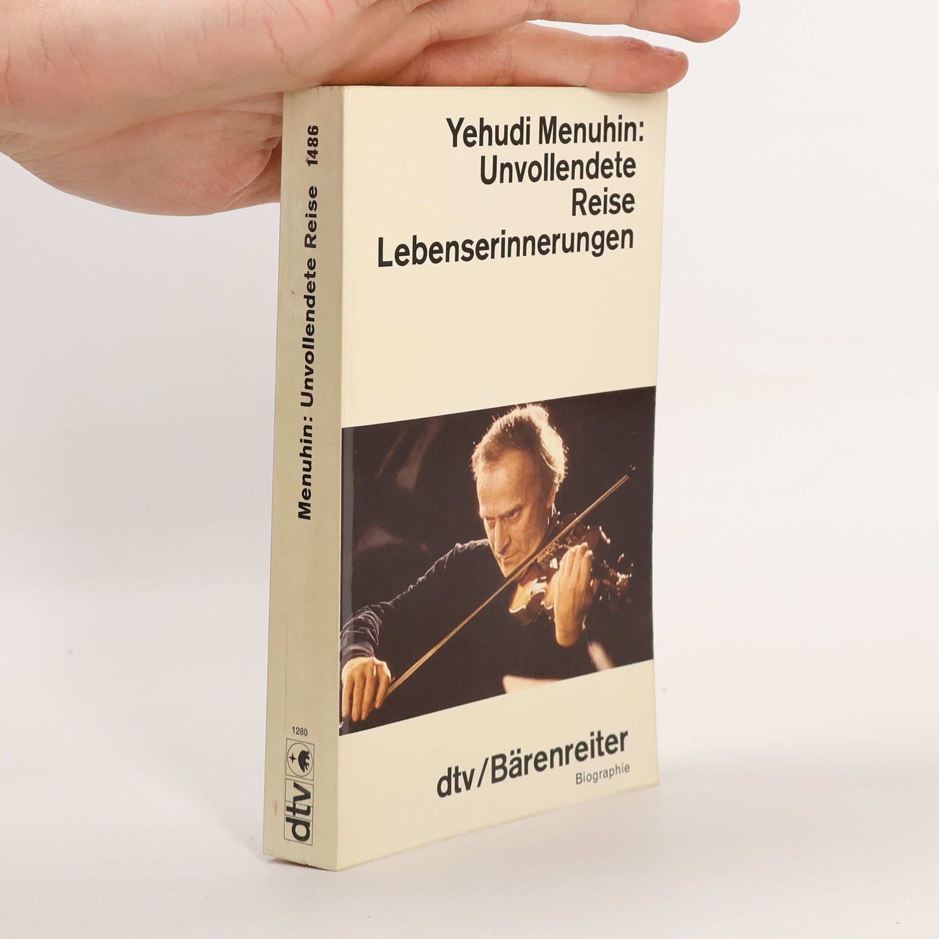Yehudi Menuhin Unvollendete Reise Lebenserinnerungen