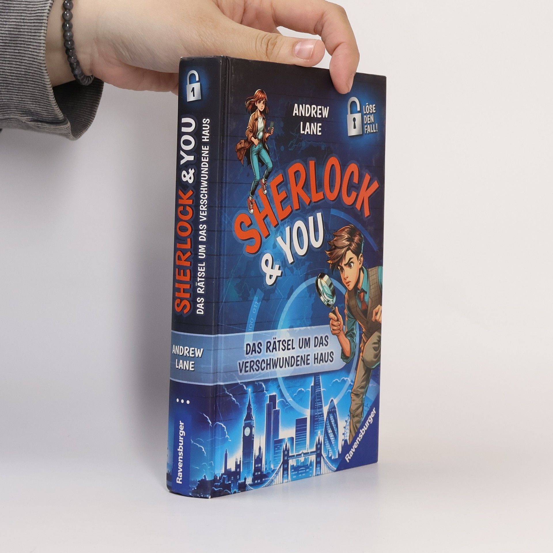 Andy Lane Sherlock & You, Band 1: Das Rätsel um das verschwundene Haus. Ein Rätsel-Krimi von "Young Sherlock Holmes"-Erfolgsautor Andrew Lane!