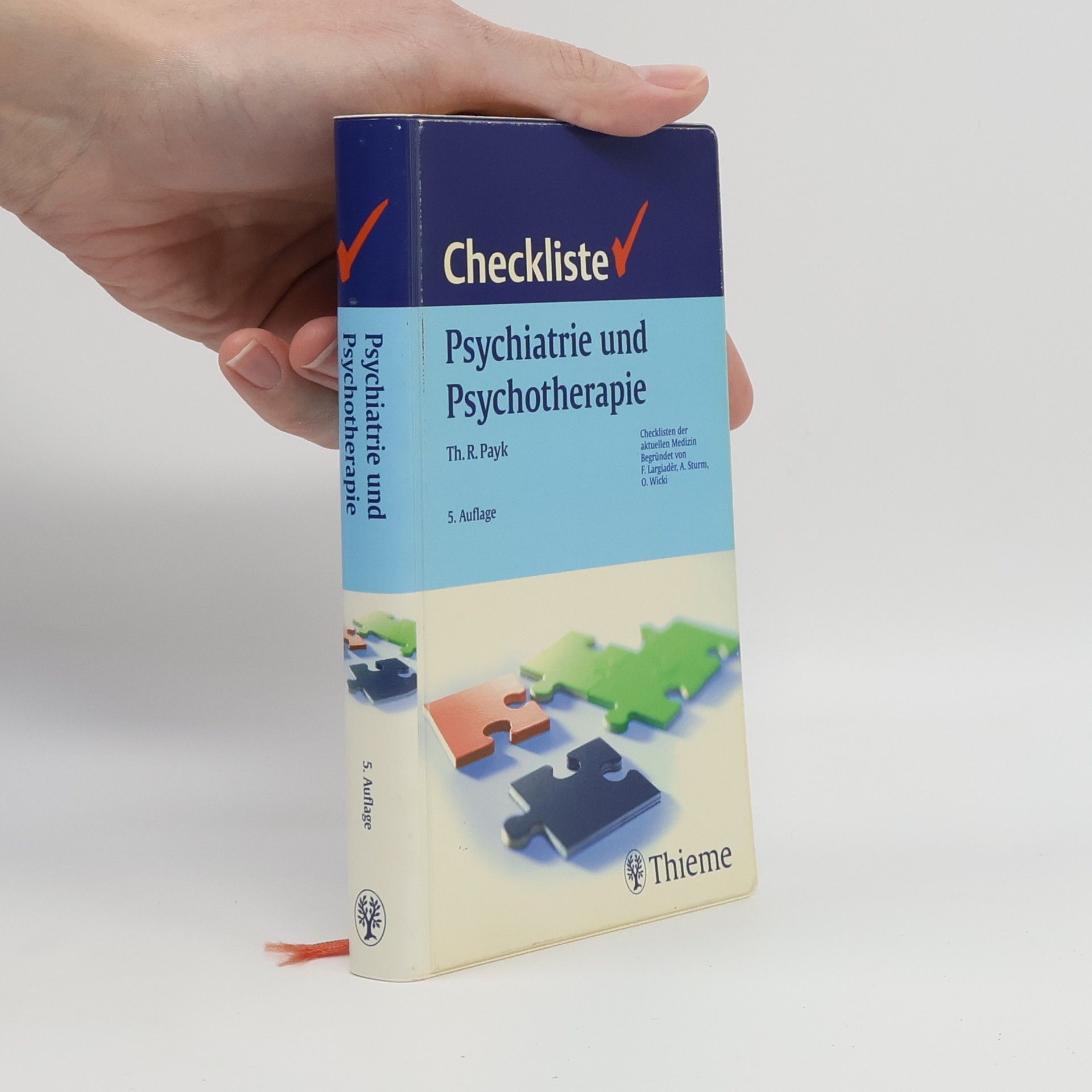 Theo R. Payk Checkliste Psychiatrie und Psychotherapie