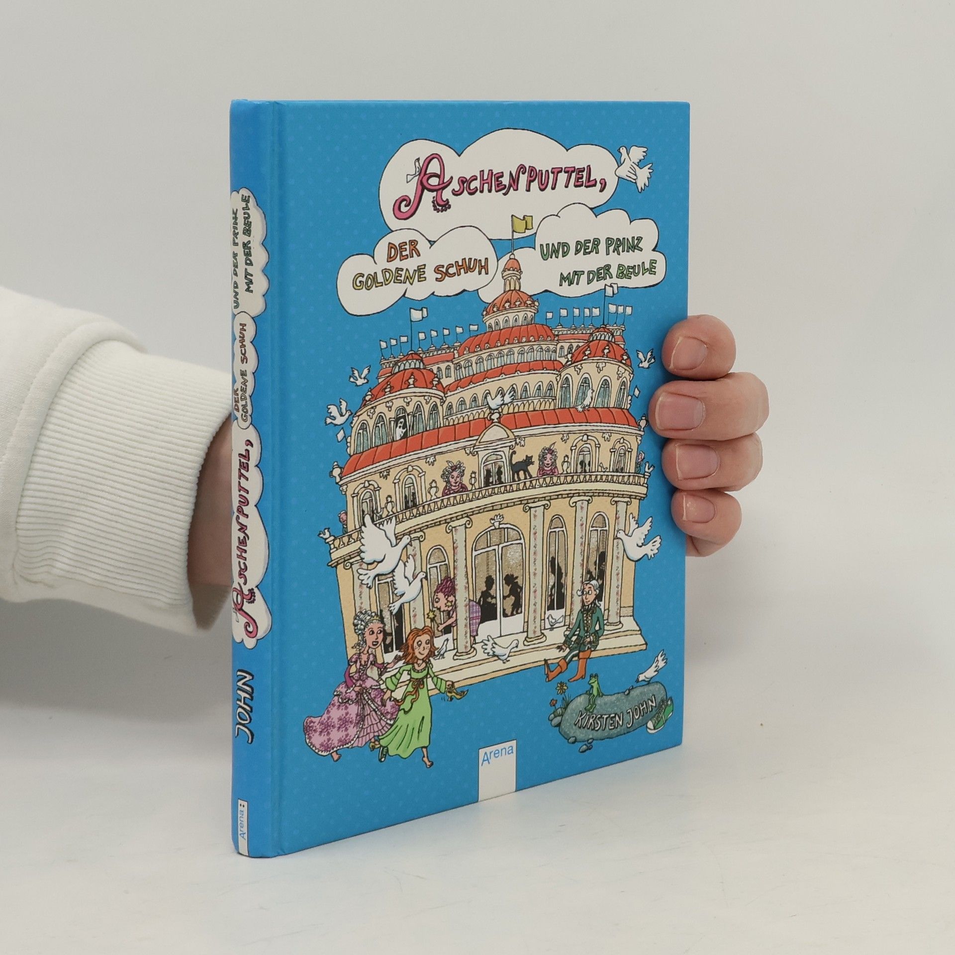 Aschenputtel, der goldene Schuh und der Prinz mit der Beule