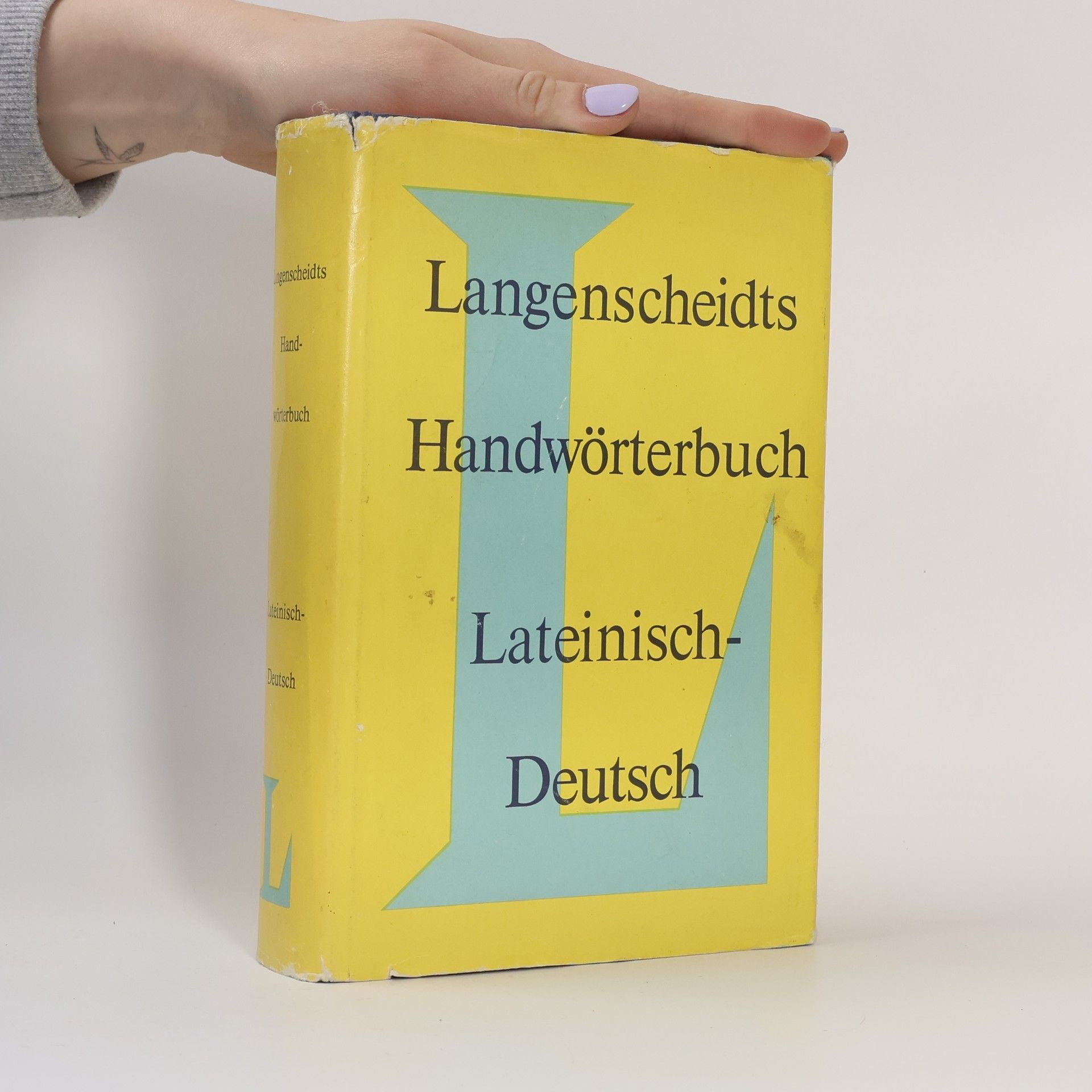Erich Pertsch Langenscheidts Handwörterbuch Lateinisch-Deutsch