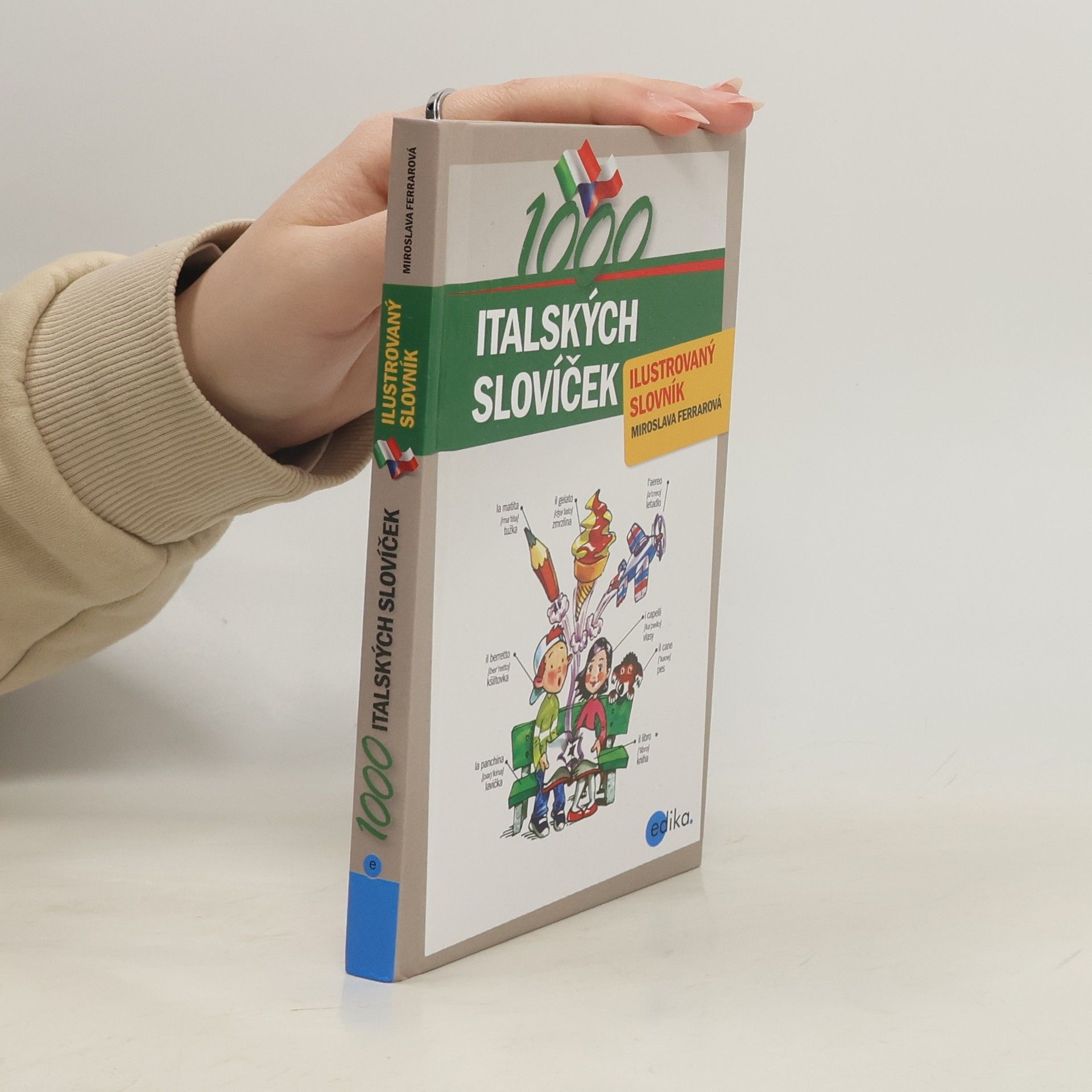 1000 italských slovíček. Ilustrovaný slovník.