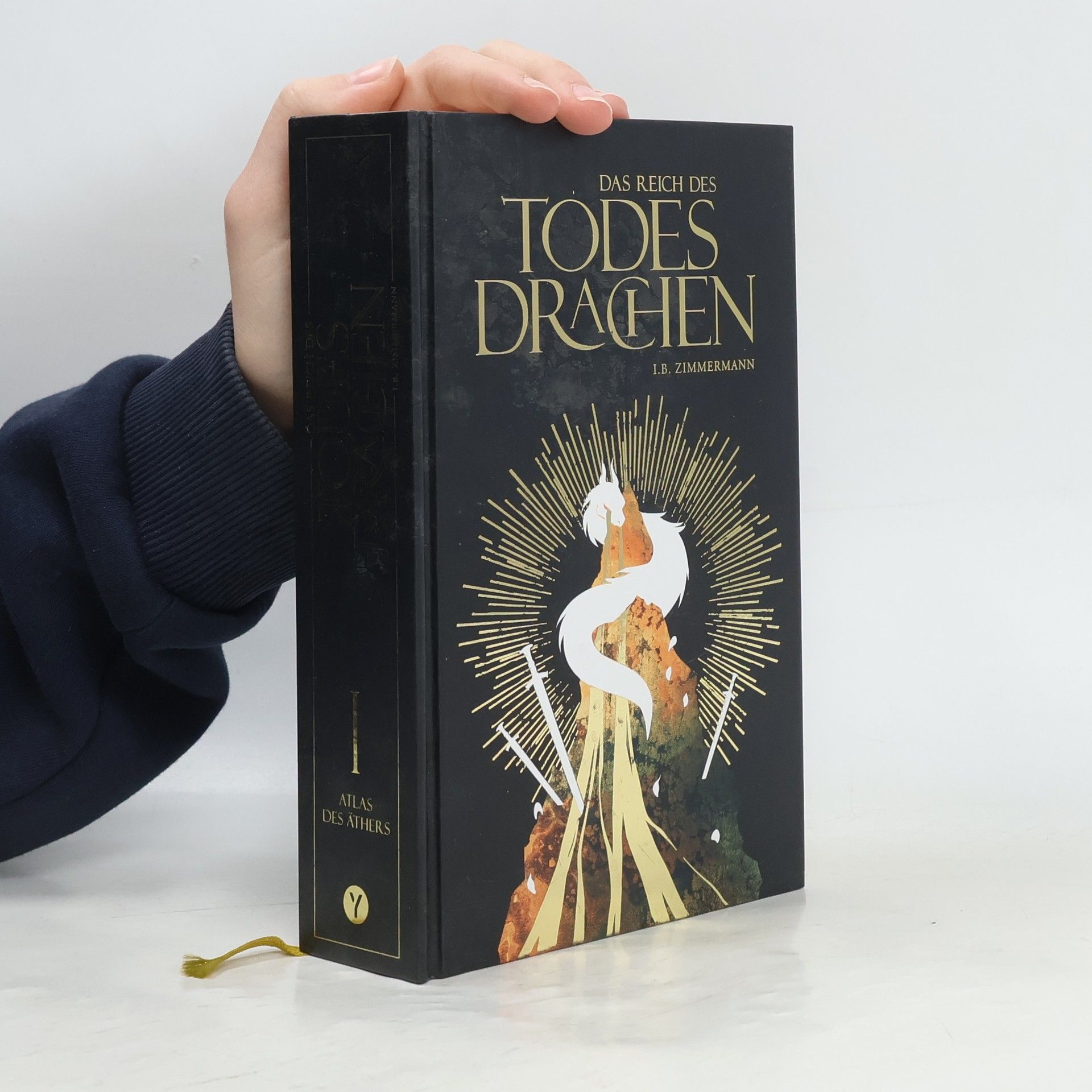 I. B. Zimmermann Das Reich des Todesdrachen. High-Fantasy-Epos. Der erste Band der Atlas des Äthers Reihe. Mit Graphic-Novel-Teil.