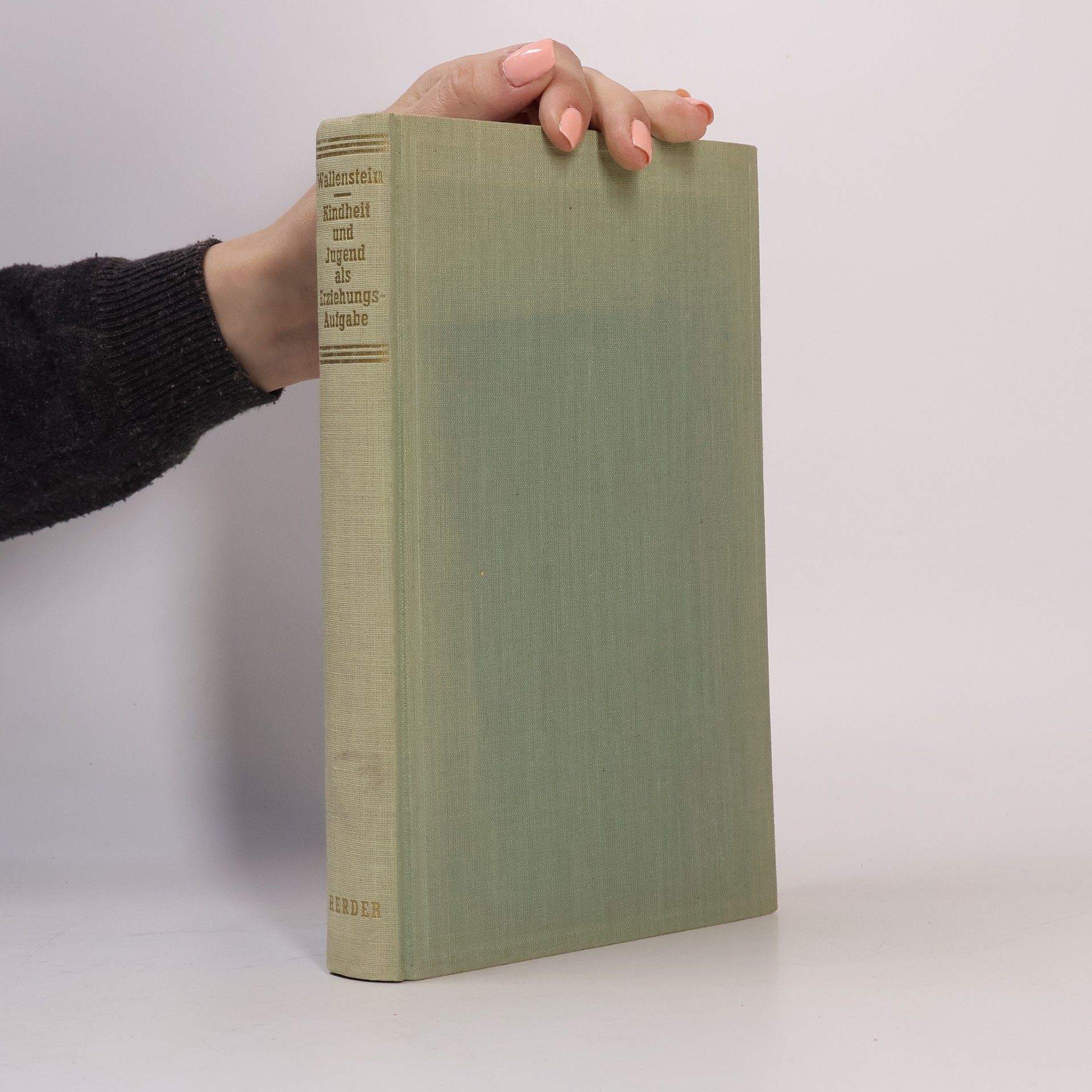 Antonius Wallenstein Kindheit und Jugend als Erziehungsaufgabe