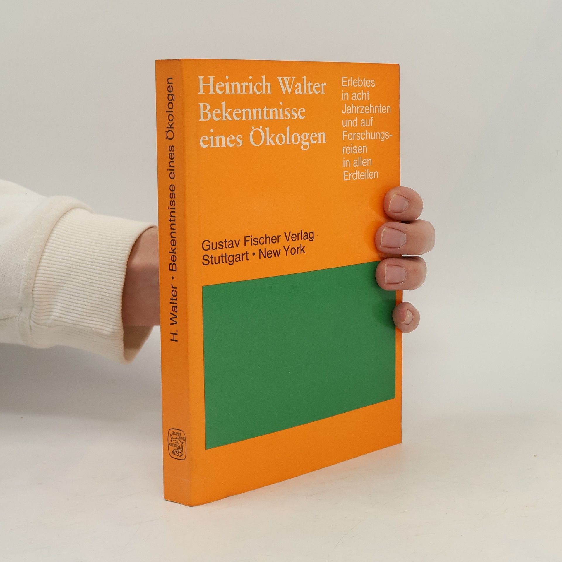 Walter Heinrich Bekenntnisse eines Ökologen