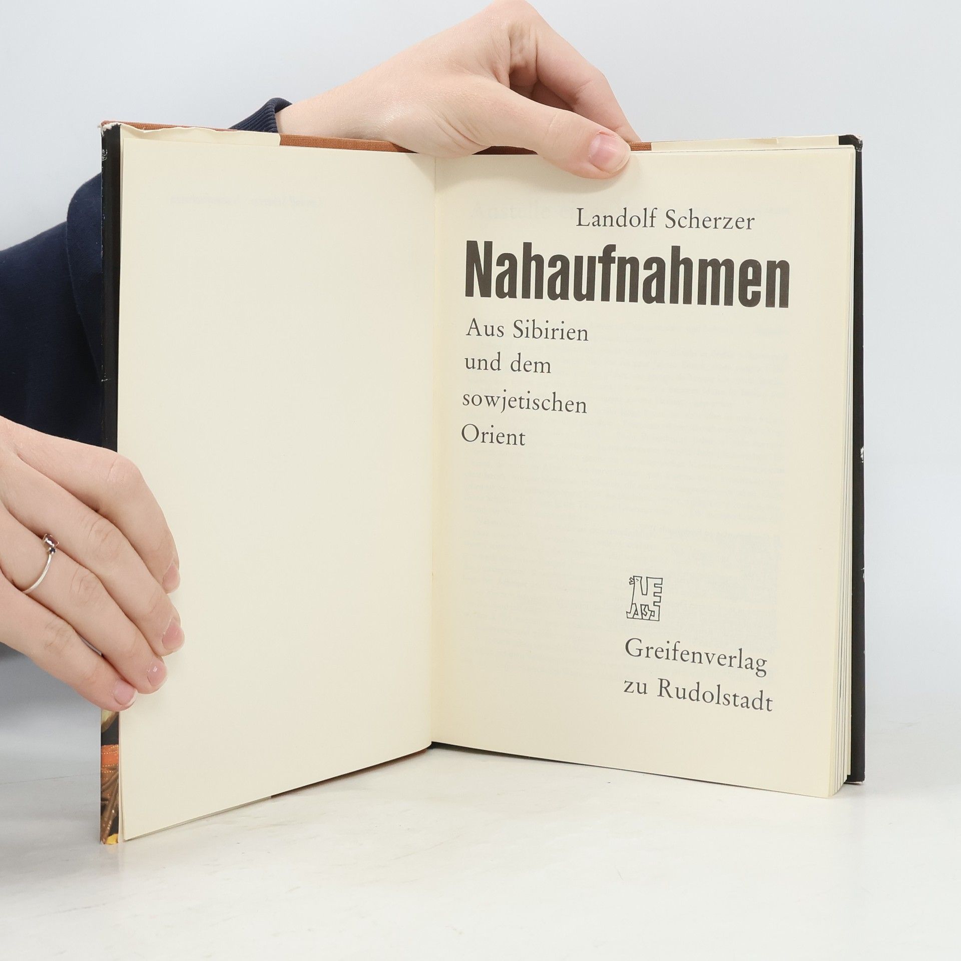 Landolf Scherzer Nahaufnahmen