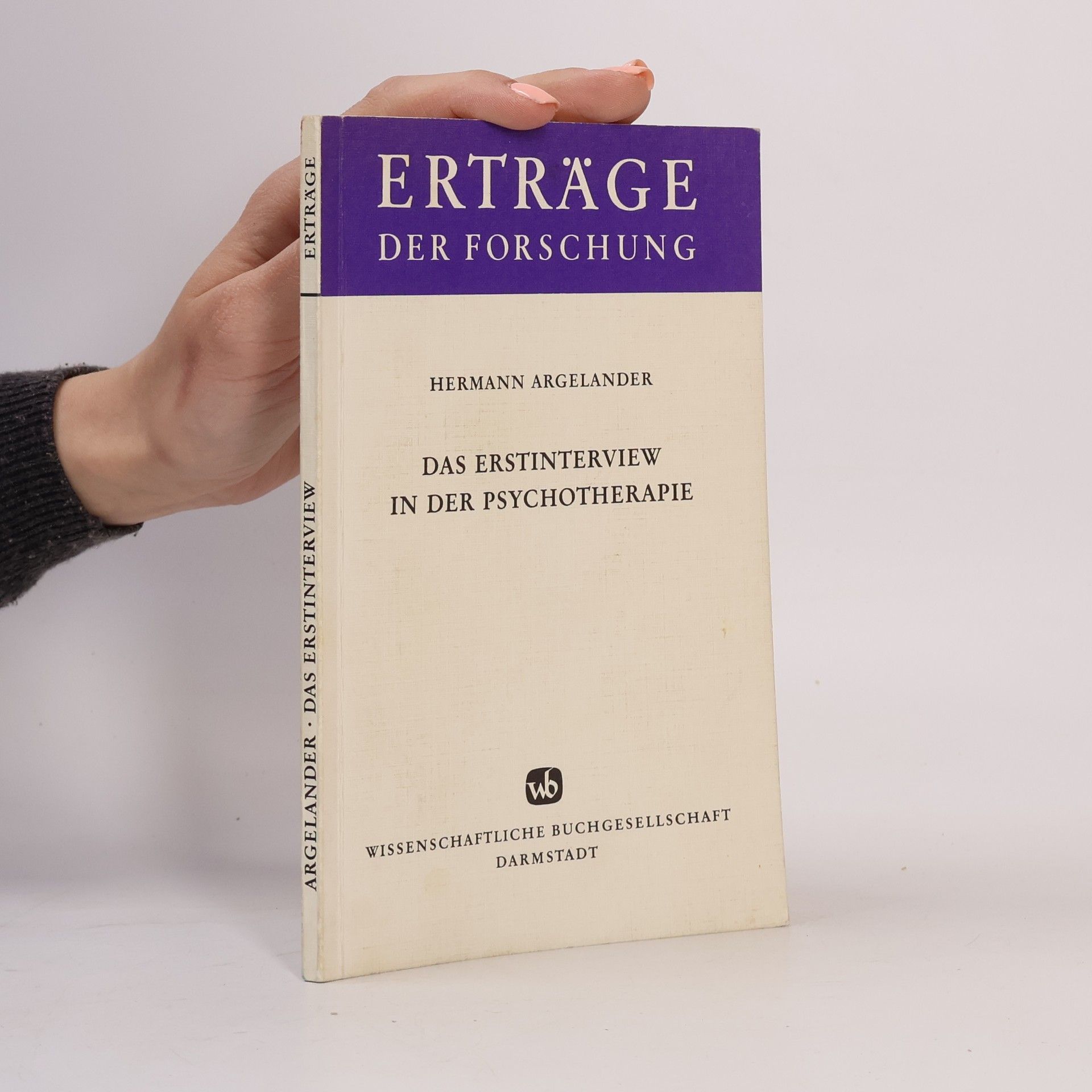 Das Erstinterview in der Psychotherapie