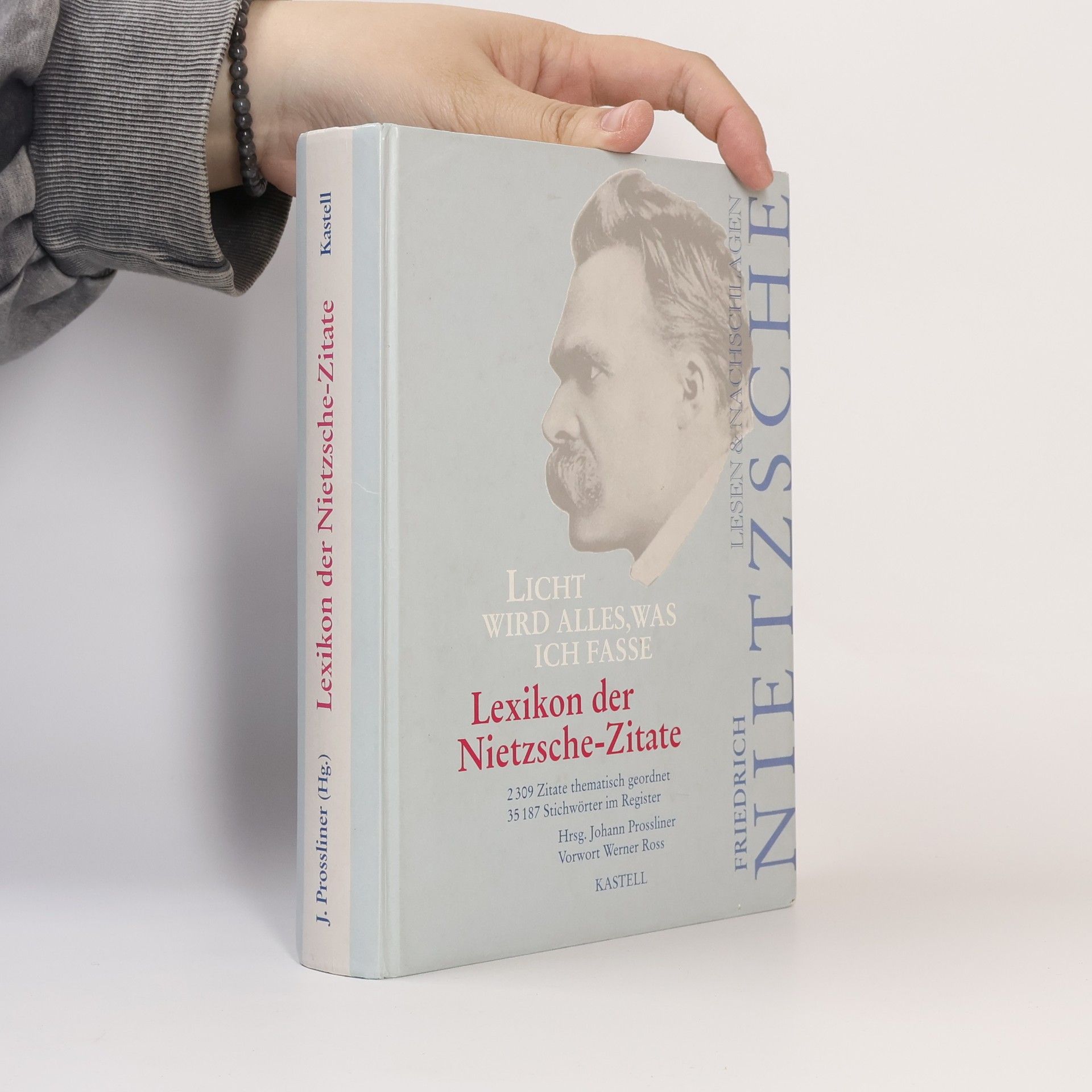 Friedrich Nietzsche Licht wird alles, was ich fasse. Lexikon der Nietzsche-Zitate