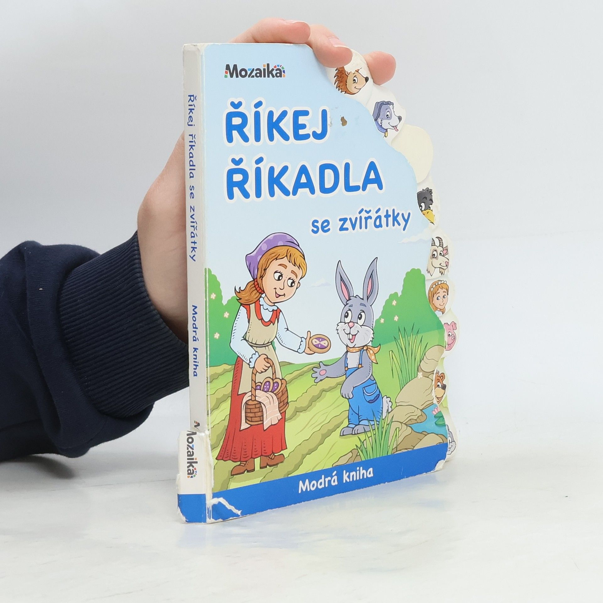 Klára Víšková Říkej říkadla se zvířátky. Modrá kniha