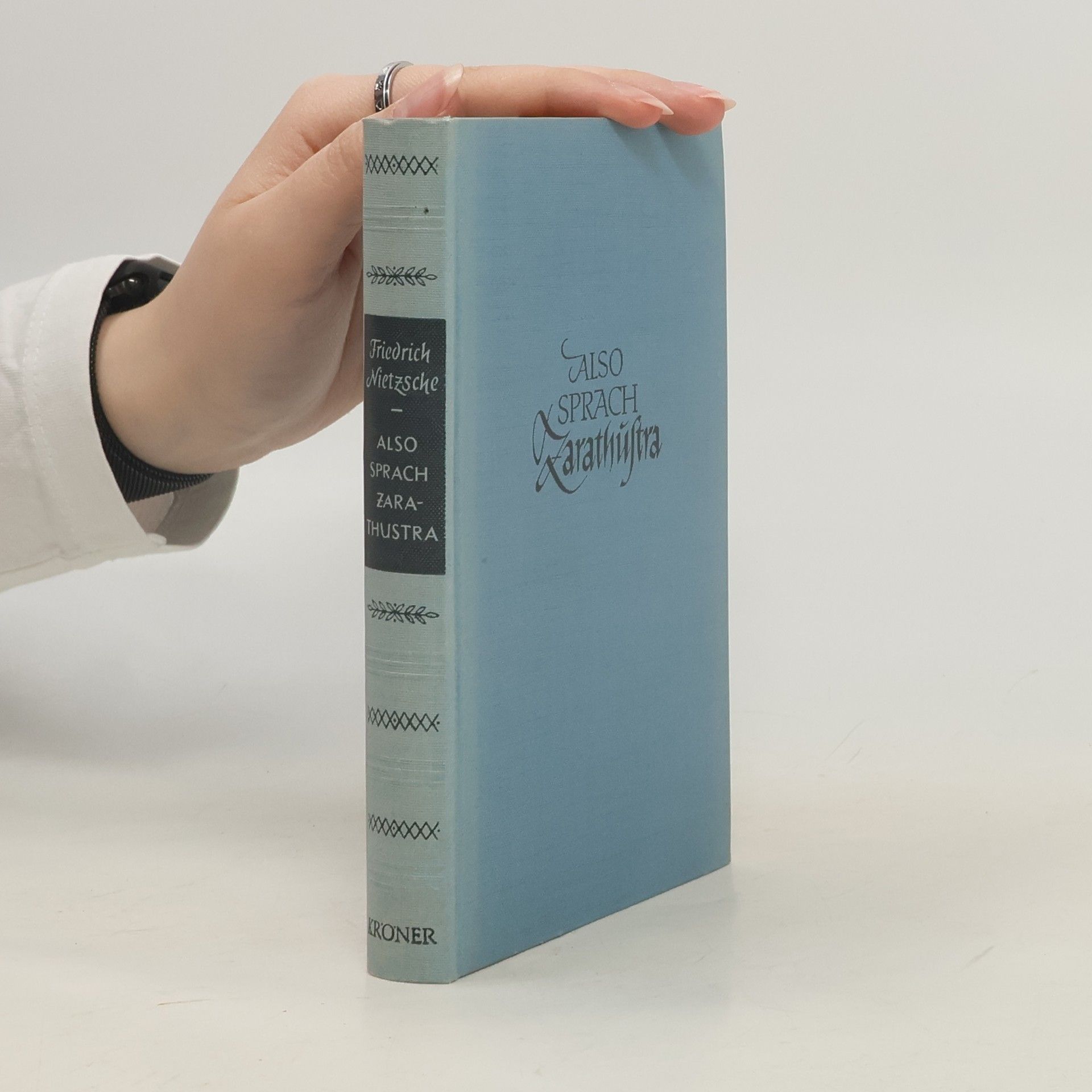 Friedrich Nietzshe Also Sprach Zarathustra